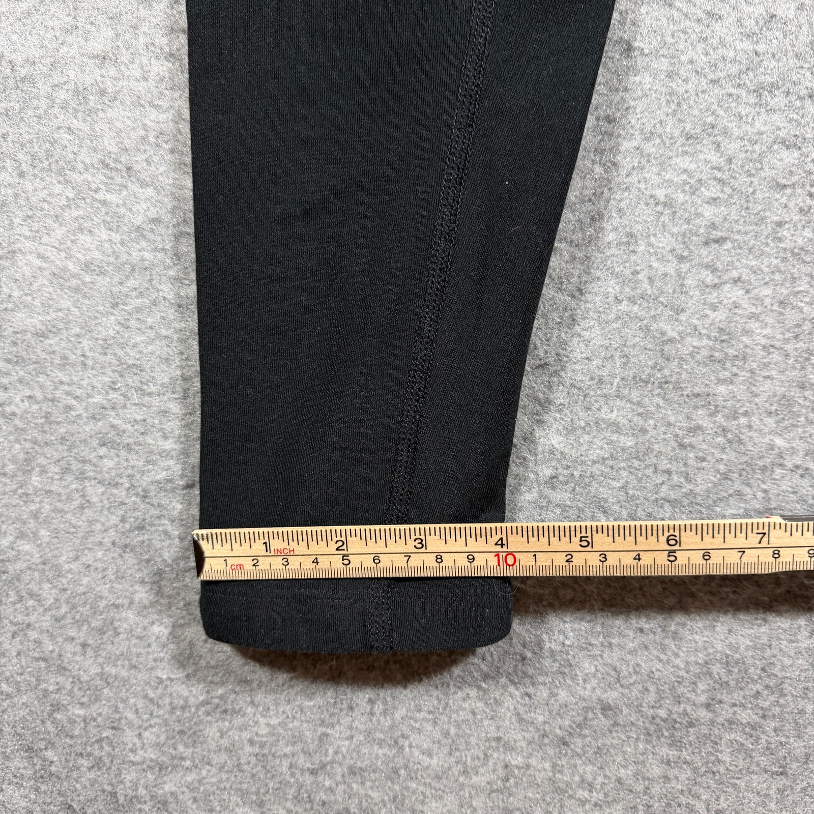 Nike Dri-FIT Running Tights Women M Black Reflective Ankle Zip Pocket Drawstring thumbnail 11