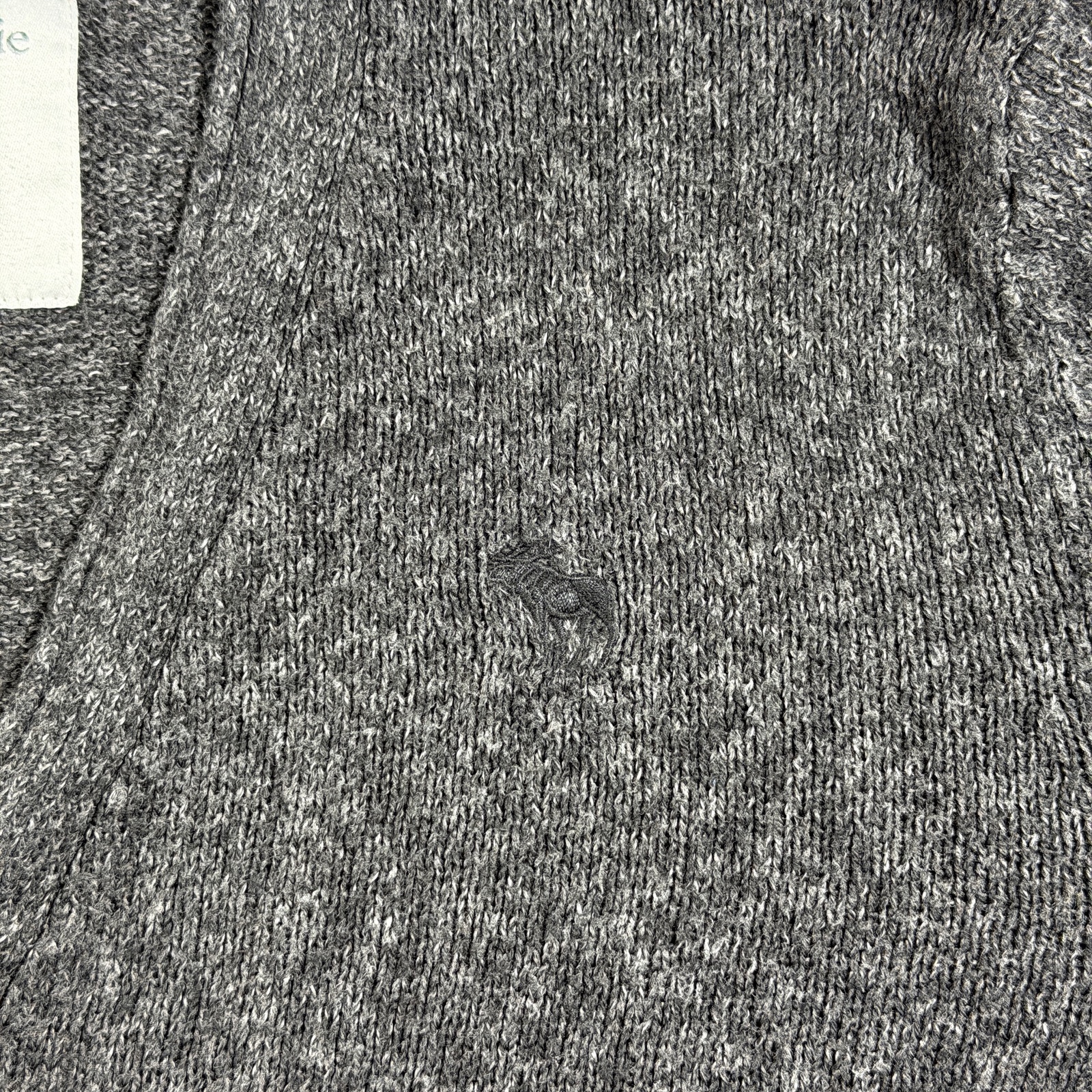 Abercrombie & Fitch Cardigan Sweater Mens M Charcoal Gray Button Front Preppy thumbnail 9