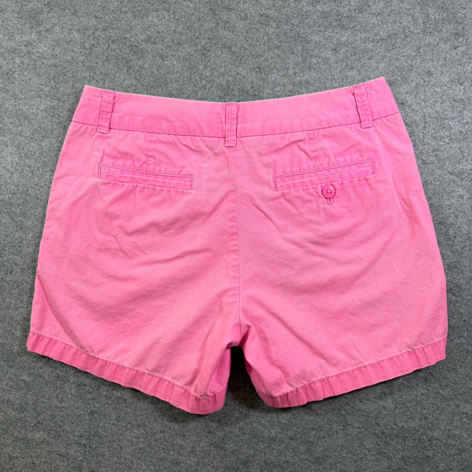 J.Crew Broken-In Chino Shorts Womens 4 Pink 100% Cotton Casual Preppy Summer thumbnail 2