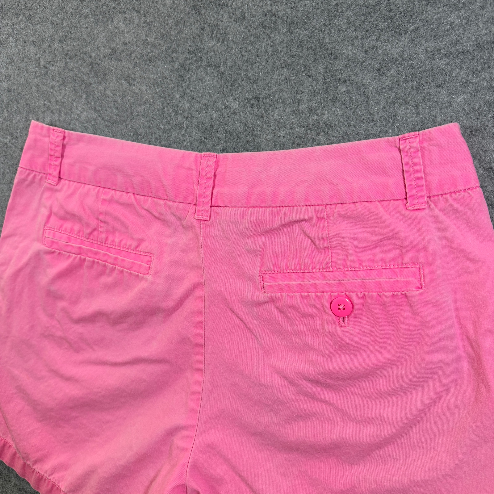 J.Crew Broken-In Chino Shorts Womens 4 Pink 100% Cotton Casual Preppy Summer thumbnail 3
