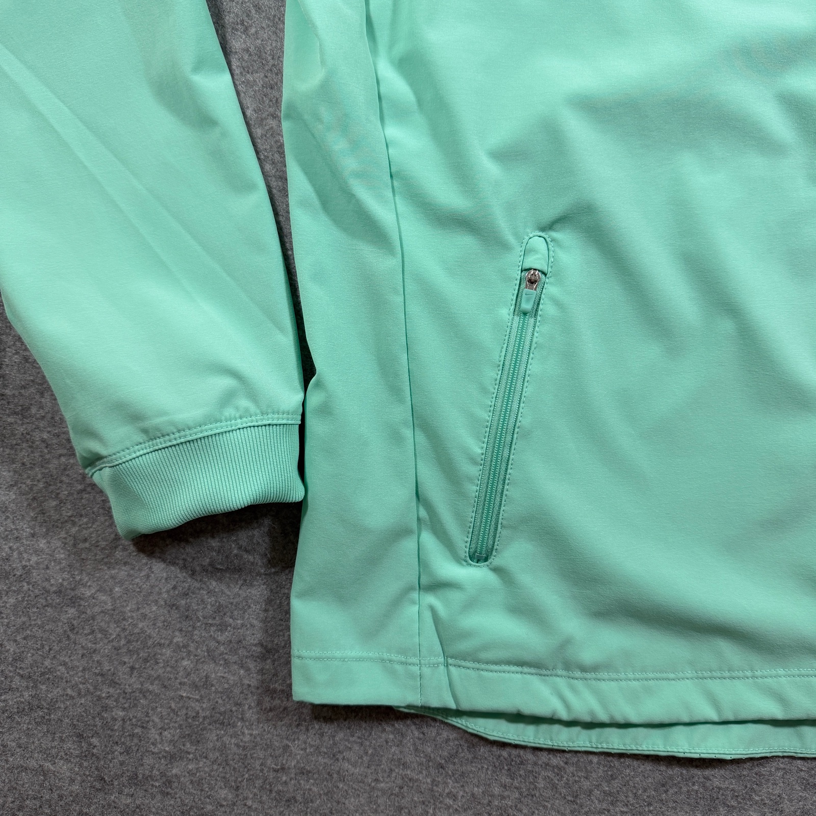 Nike Court Rafa Nadal Tennis Jacket Mens XL Mint Green Full Zip Dri-Fit Training thumbnail 9