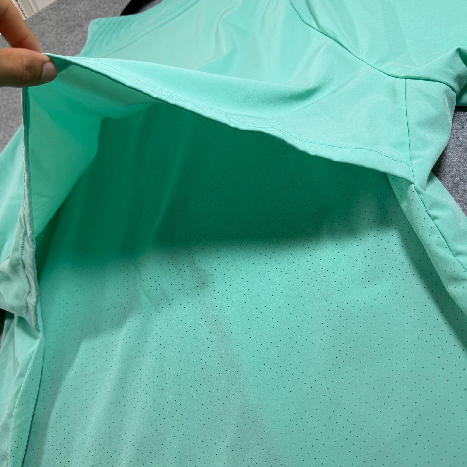 Nike Court Rafa Nadal Tennis Jacket Mens XL Mint Green Full Zip Dri-Fit Training thumbnail 11