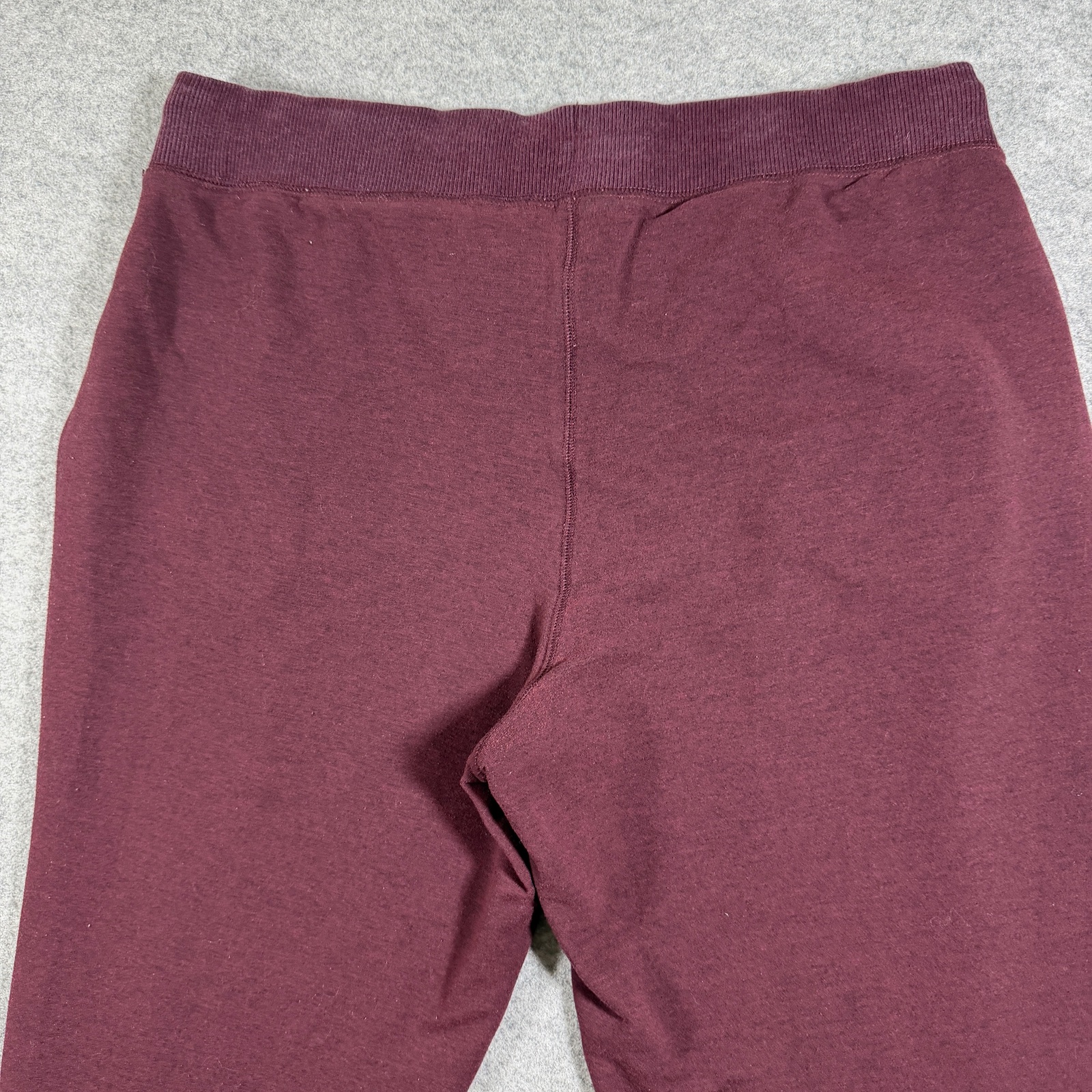 L.L.Bean Joggers Womens M Regular Burgundy Stretch Elastic Waist Casual Pants thumbnail 5