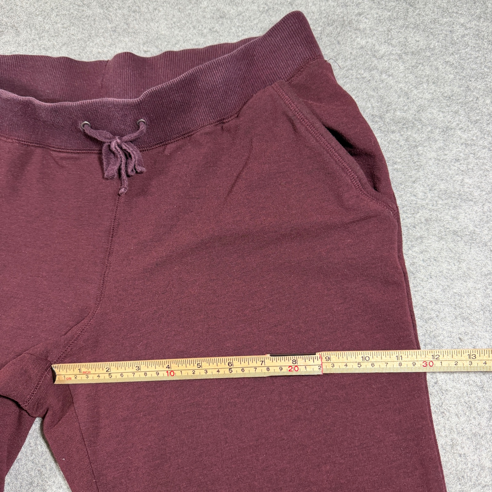 L.L.Bean Joggers Womens M Regular Burgundy Stretch Elastic Waist Casual Pants thumbnail 8