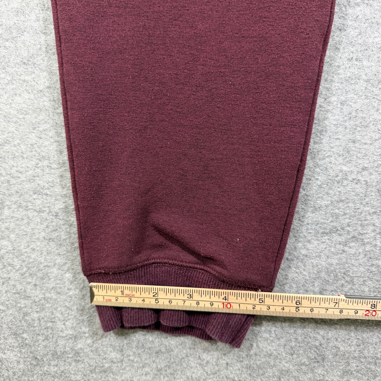 L.L.Bean Joggers Womens M Regular Burgundy Stretch Elastic Waist Casual Pants thumbnail 9