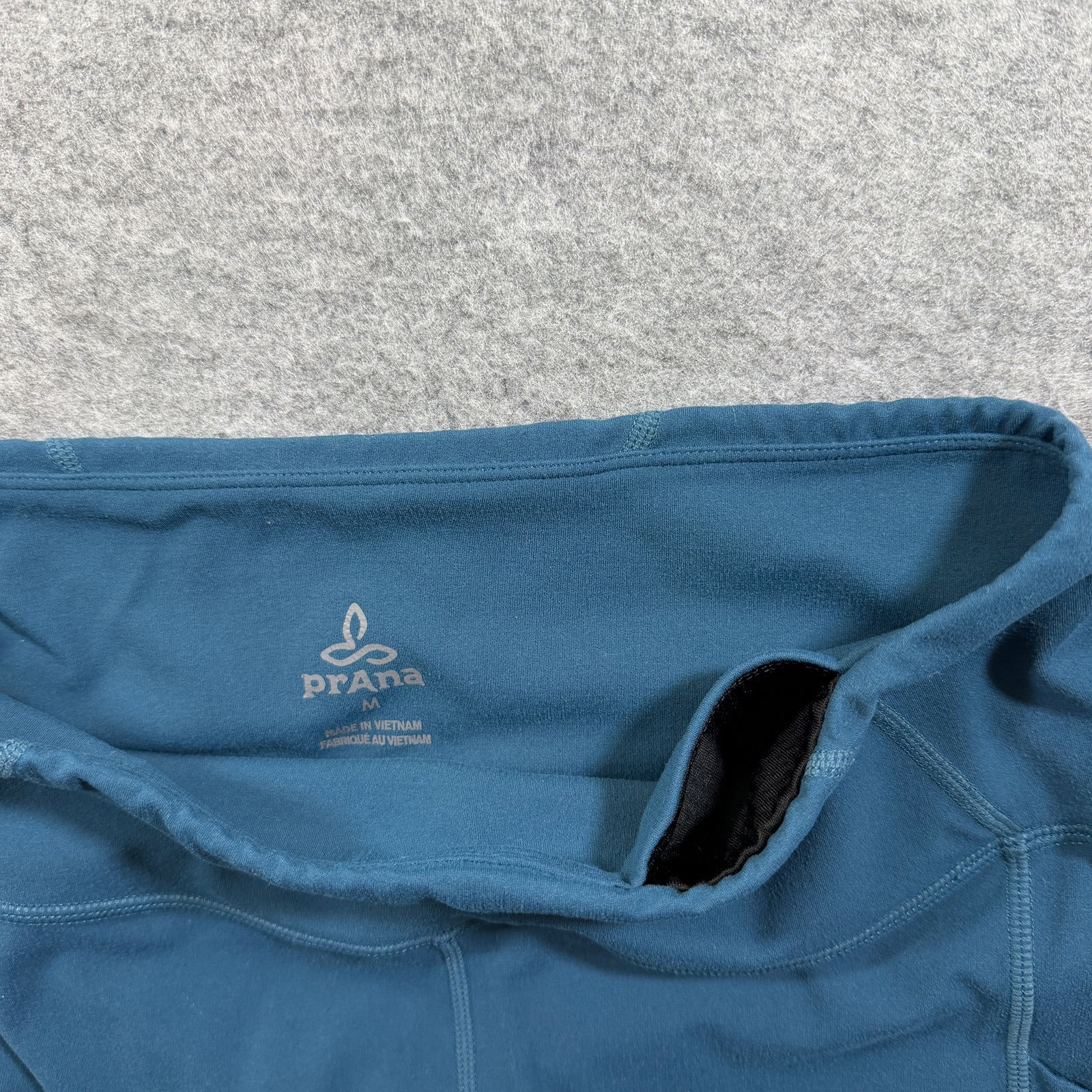prAna Leggings Womens M Teal Blue High Waist Slim Fit Athletic Yoga Workout thumbnail 4
