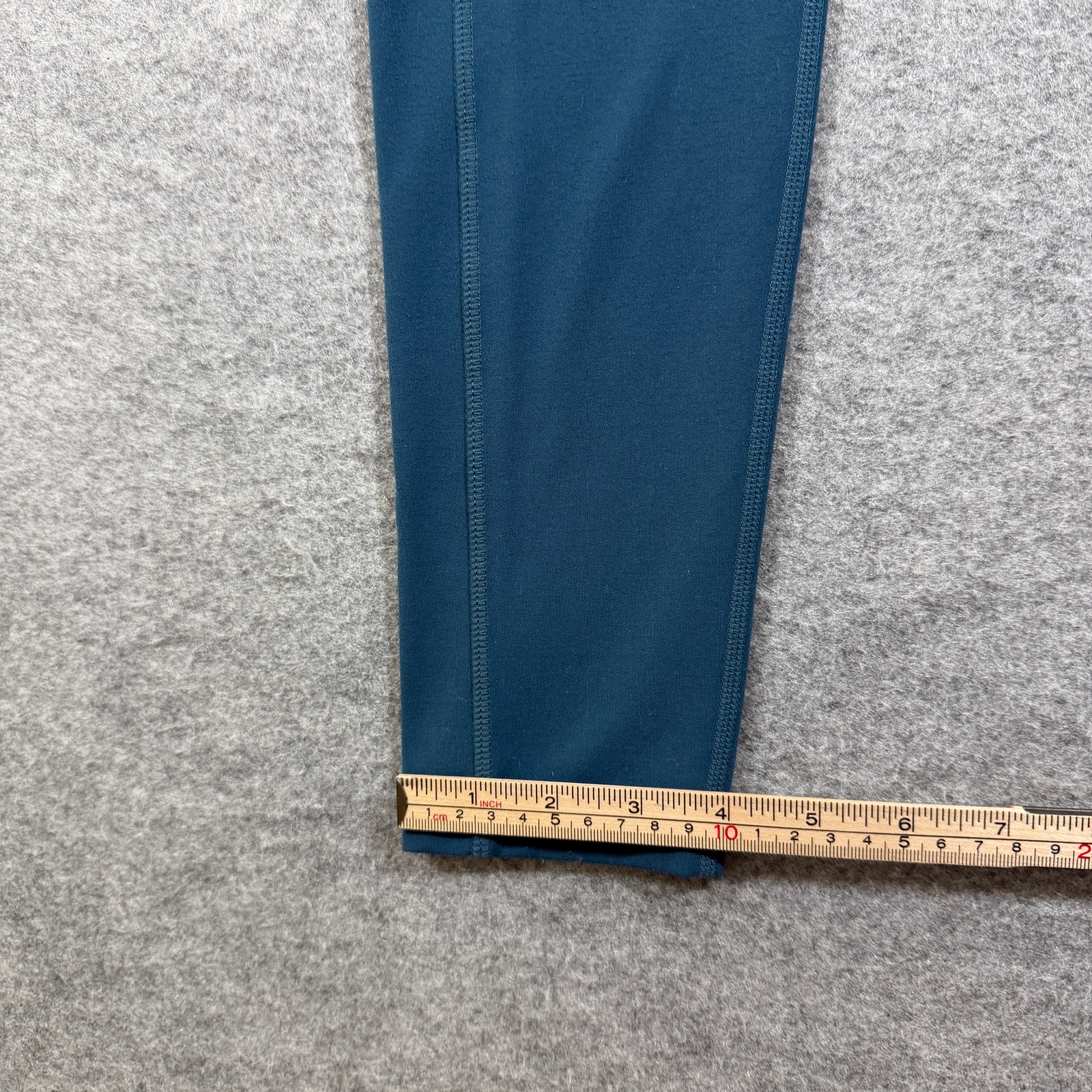 prAna Leggings Womens M Teal Blue High Waist Slim Fit Athletic Yoga Workout thumbnail 10