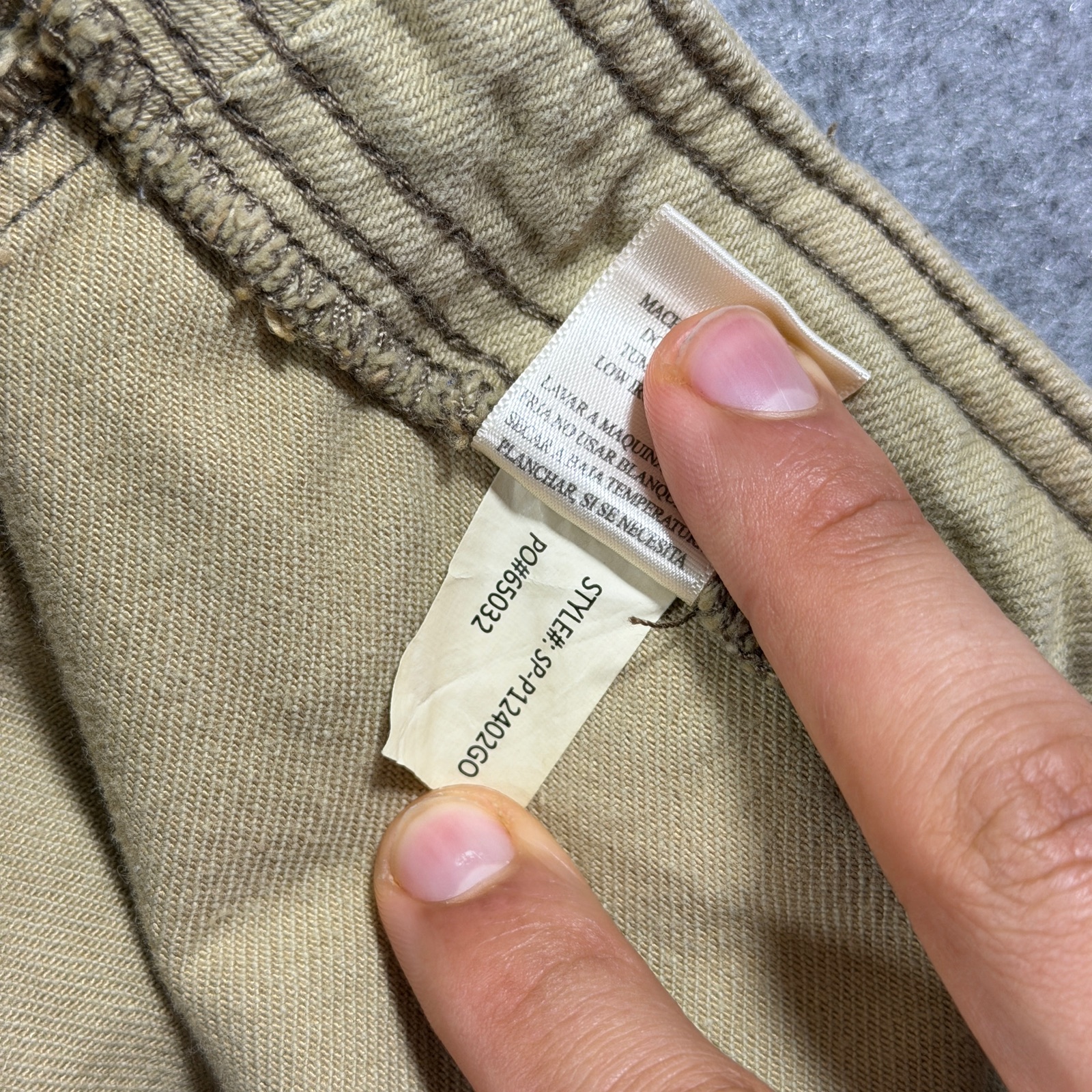 Altar'd State Cargo Pants Womens 29 Khaki Tan Cotton Relaxed Fit Utility Casual thumbnail 12