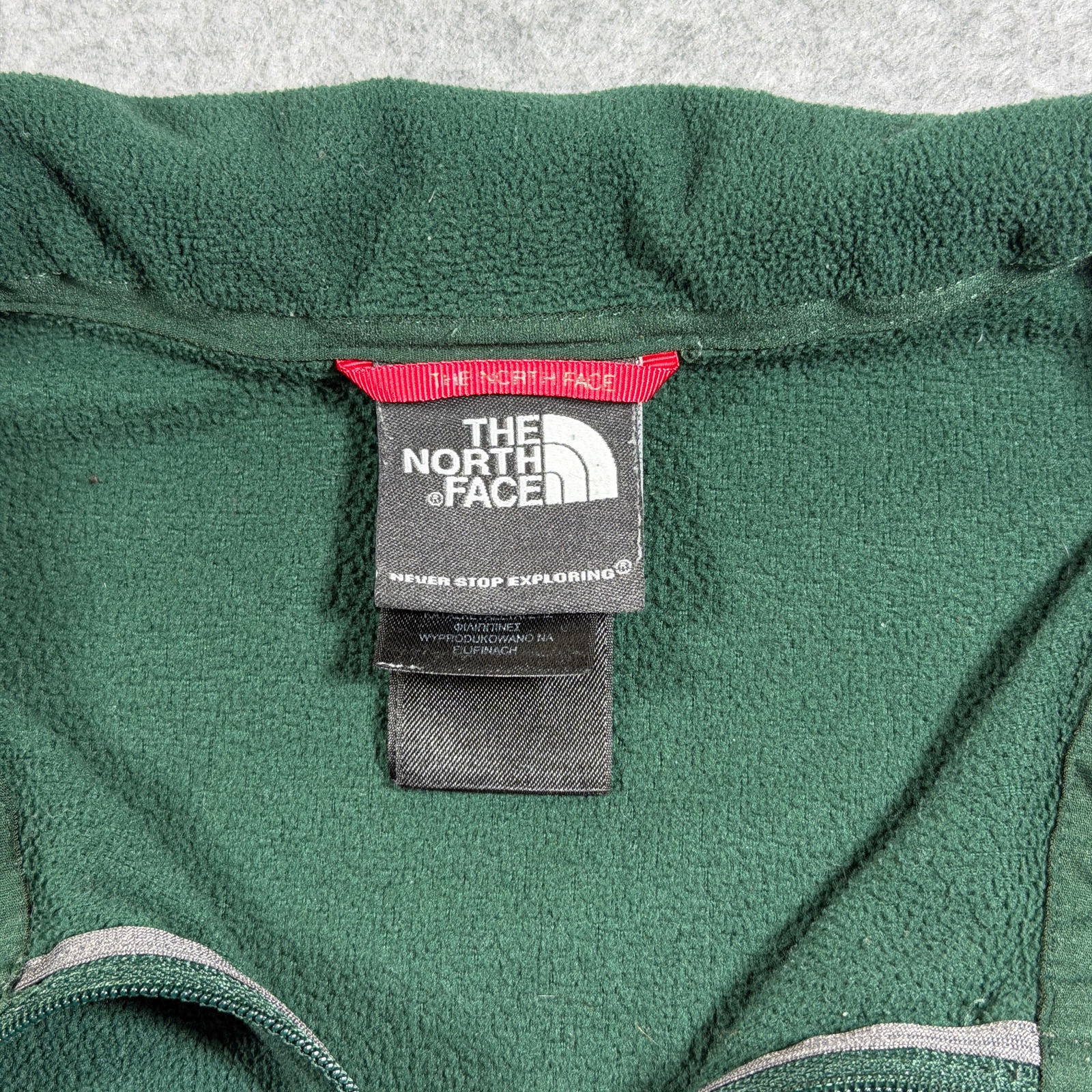 The North Face TKA 100 Polartec Fleece 1/4 Zip Mens XXL Green Hiking Outdoor thumbnail 11