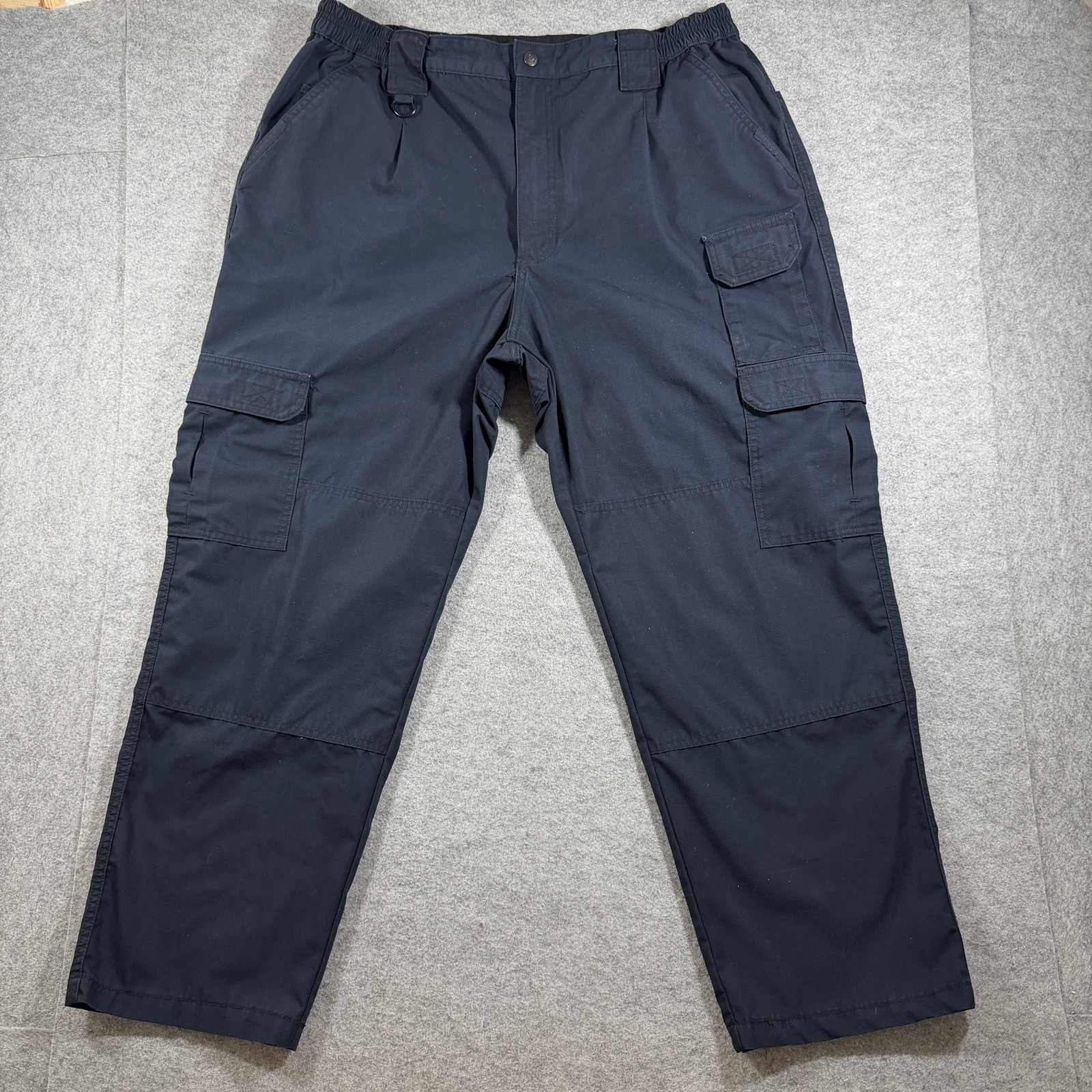 Propper Cargo Pants Mens 42x30 Navy Ripstop Tactical Combat Utility Elastic