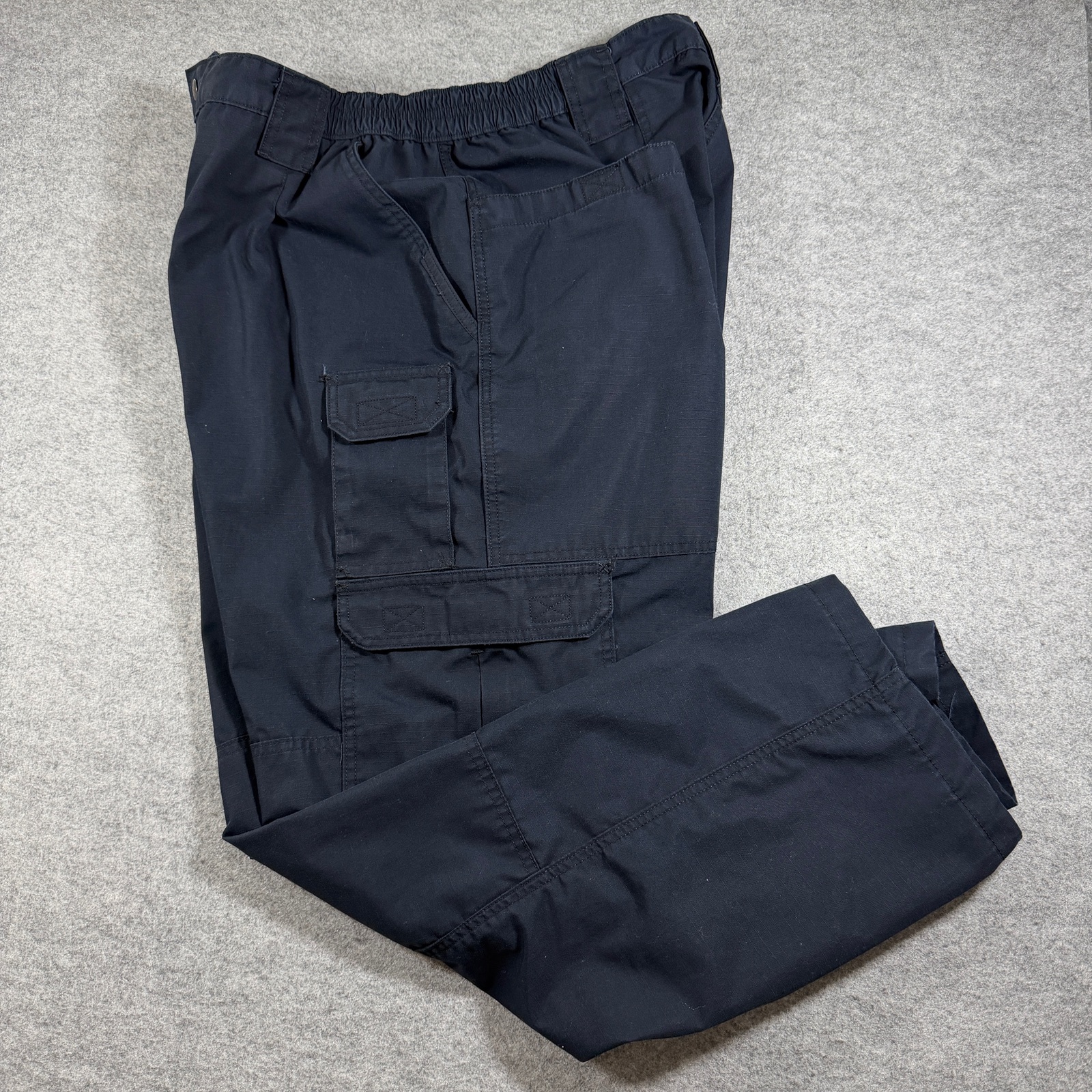 Propper Cargo Pants Mens 42x30 Navy Ripstop Tactical Combat Utility Elastic thumbnail 3