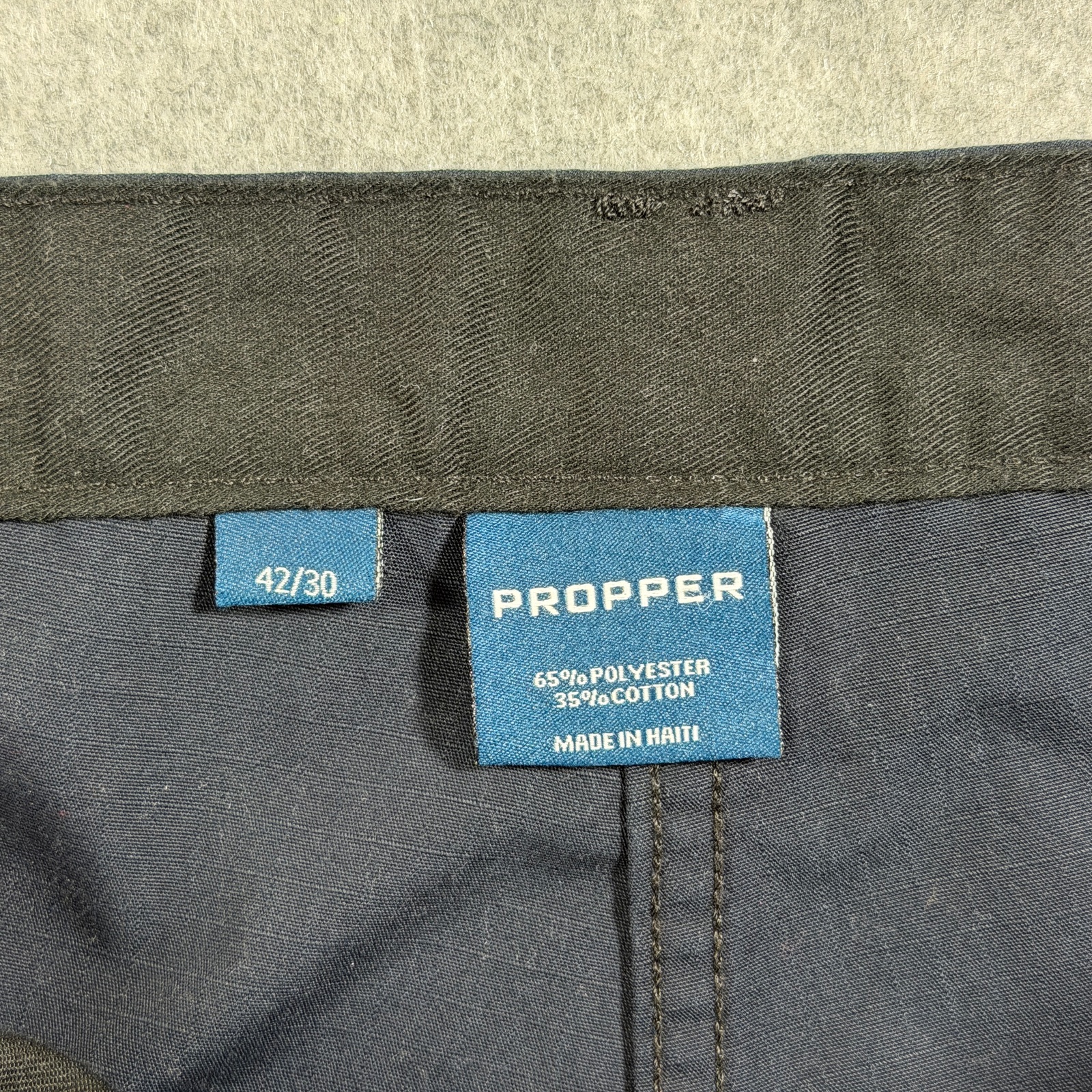 Propper Cargo Pants Mens 42x30 Navy Ripstop Tactical Combat Utility Elastic thumbnail 4