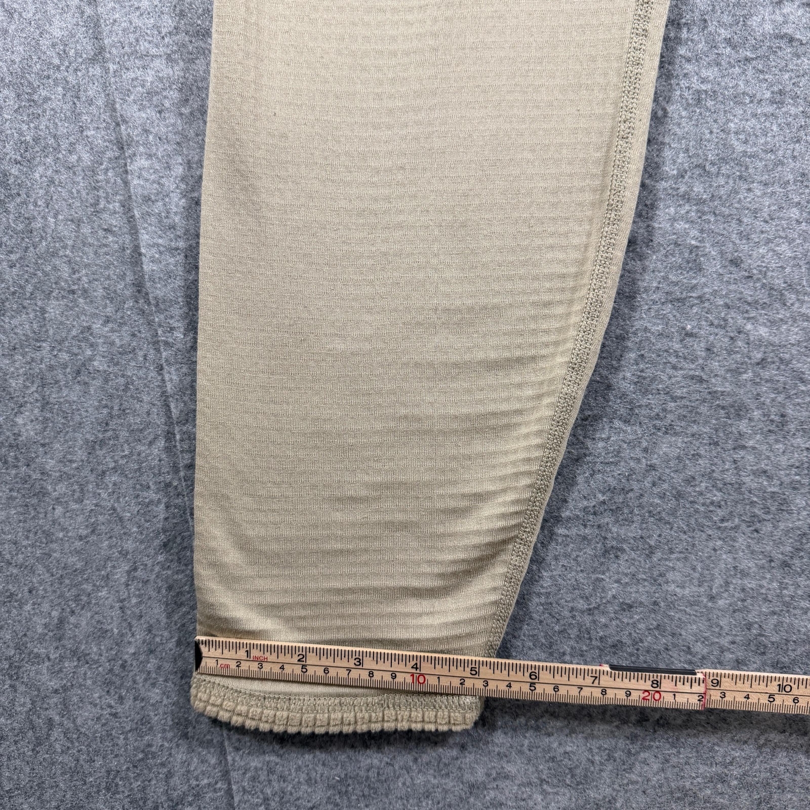 US Army Gen III ECWCS Thermal Drawers Mens M Tan Polartec Fleece Base Layer thumbnail 10