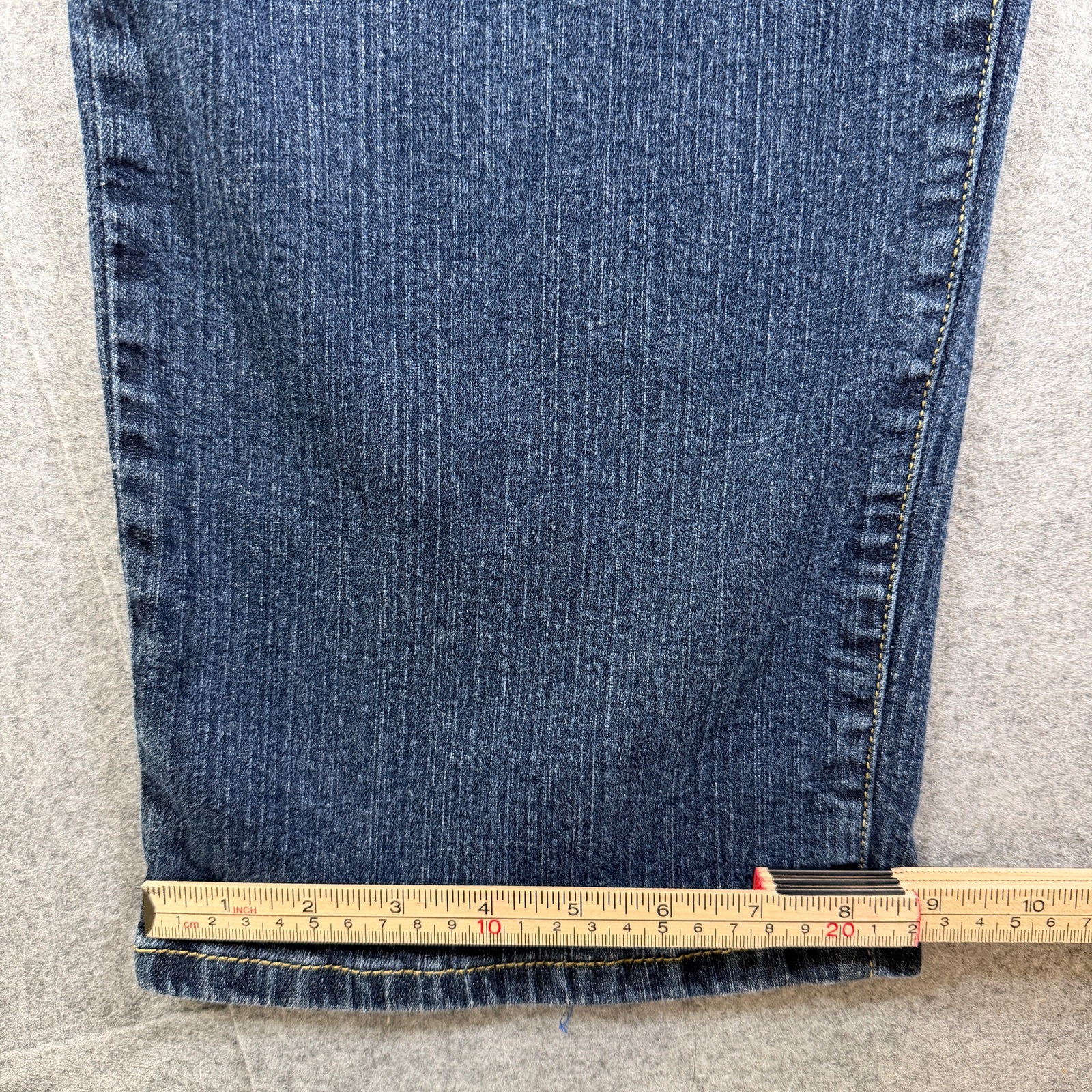 Vintage Y2K Lucky Brand Jeans Mens 38 Short Dark Wash Loose Fit Stretch Denim thumbnail 10