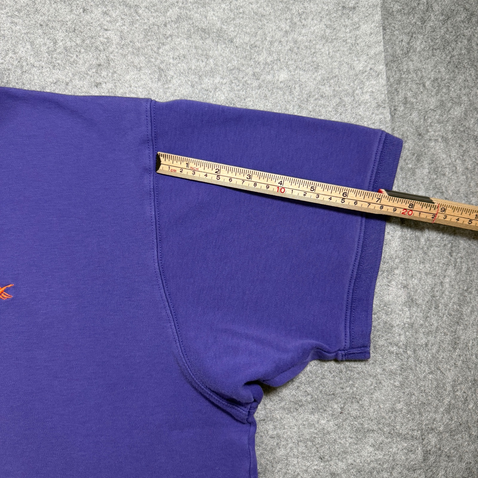 Vintage 90s Eddie Bauer Polo Shirt Mens L Purple Cotton Boxy Fit Soft Touch thumbnail 8