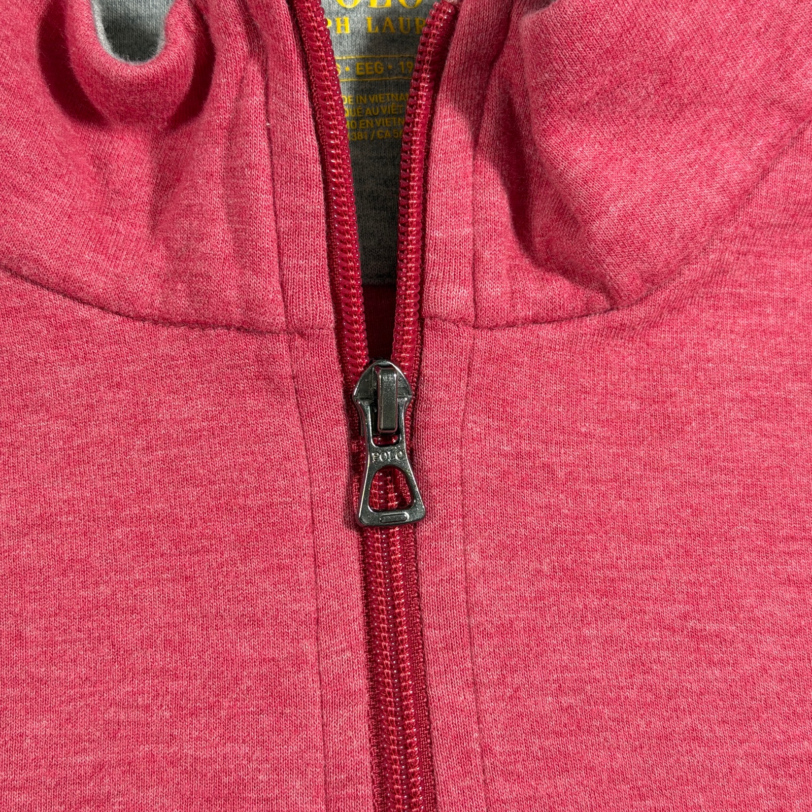 Polo Ralph Lauren Soft Touch 1/4 Zip Sweater Mens XXL Red Knit Pullover Preppy thumbnail 10