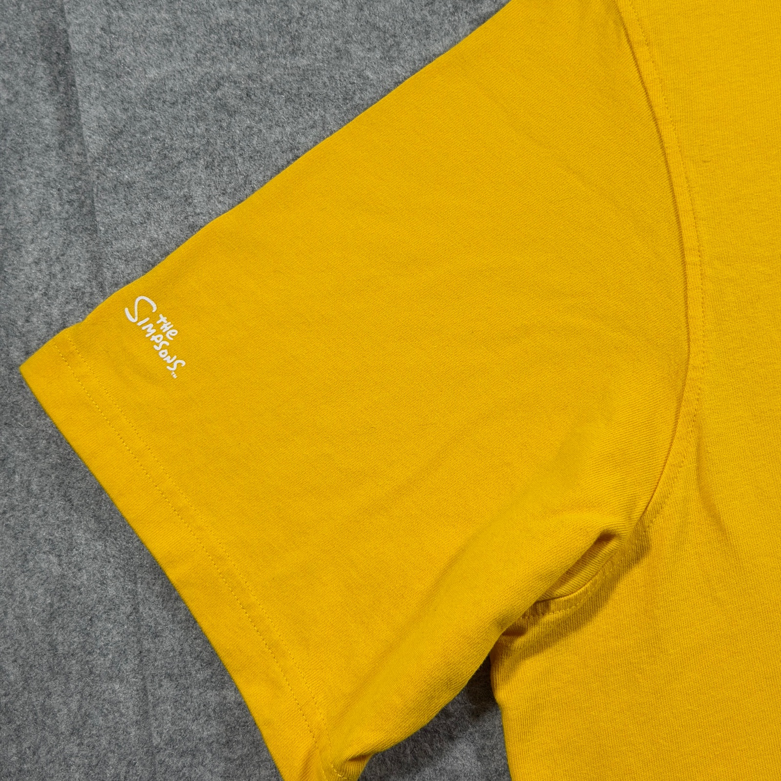 Adidas The Simpsons T Shirt Mens XL Yellow Donut Graphic Trefoil Logo Cartoon thumbnail 10