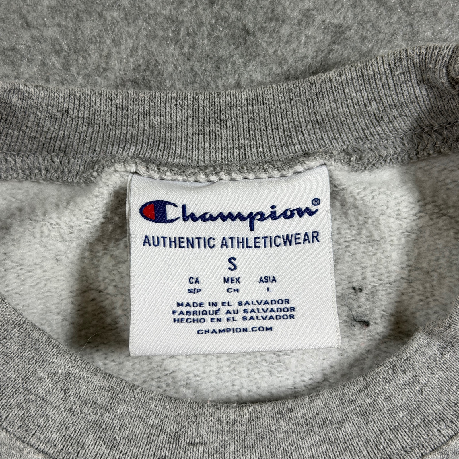 Champion Belmont Bruins Crewneck Sweatshirt Mens S Gray NCAA College Fleece Logo thumbnail 3