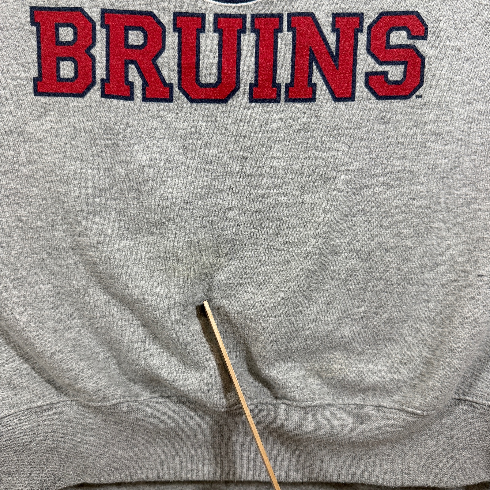 Champion Belmont Bruins Crewneck Sweatshirt Mens S Gray NCAA College Fleece Logo thumbnail 4