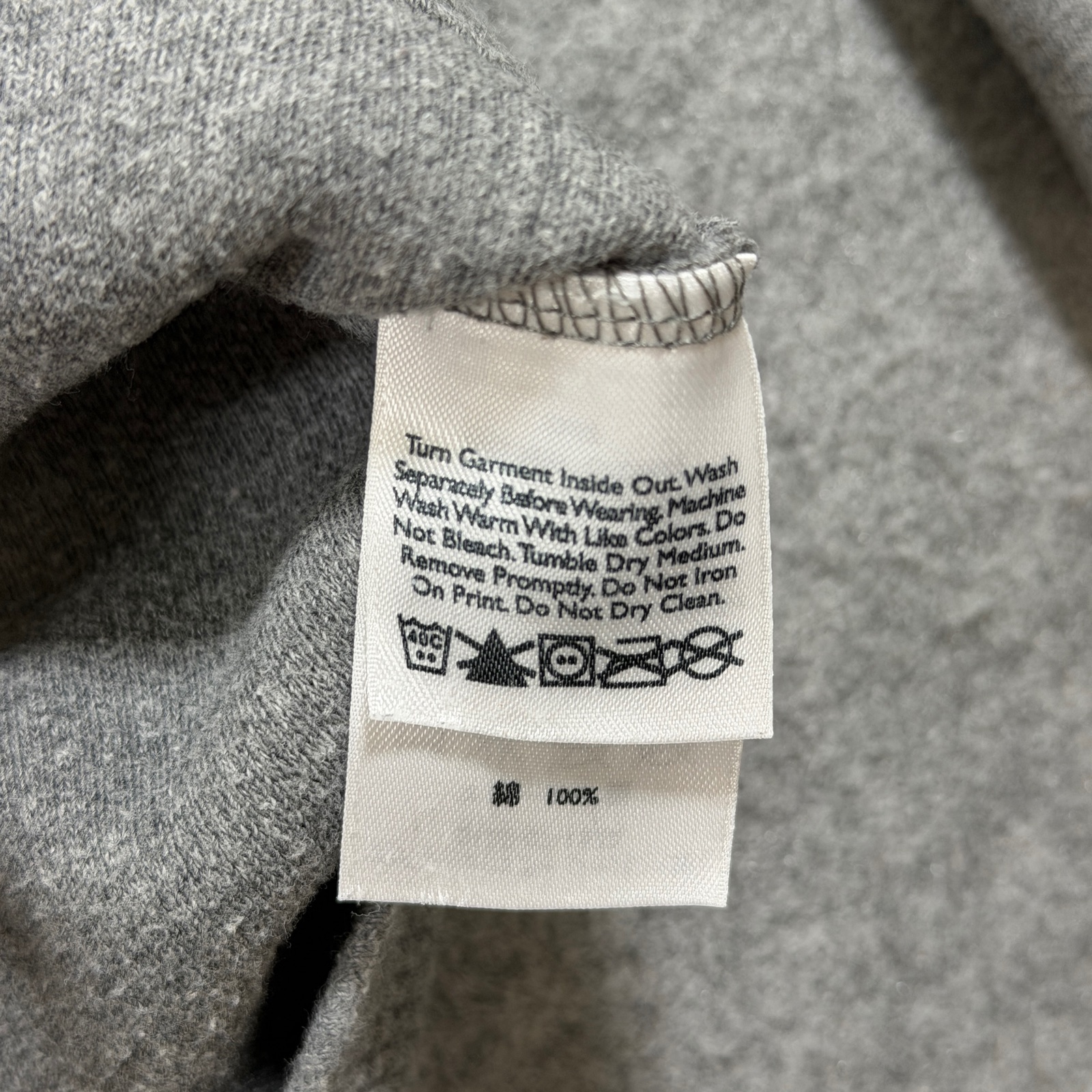 Eddie Bauer Thermal Shirt Mens XL Gray Waffle Knit Crew Neck Cotton Outdoor thumbnail 9