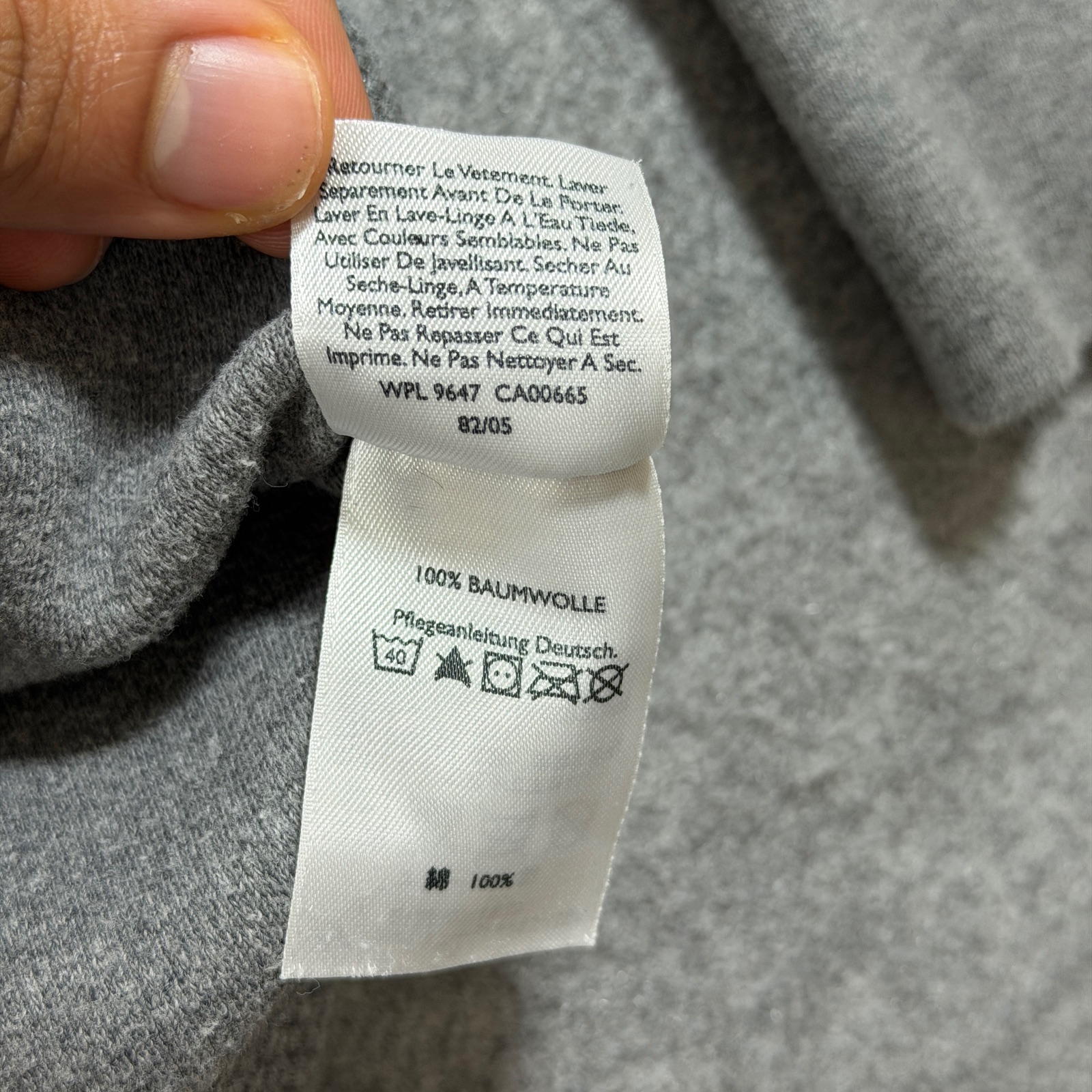 Eddie Bauer Thermal Shirt Mens XL Gray Waffle Knit Crew Neck Cotton Outdoor thumbnail 10