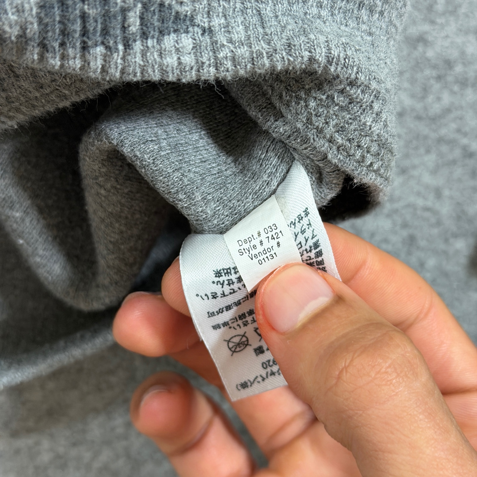 Eddie Bauer Thermal Shirt Mens XL Gray Waffle Knit Crew Neck Cotton Outdoor thumbnail 11