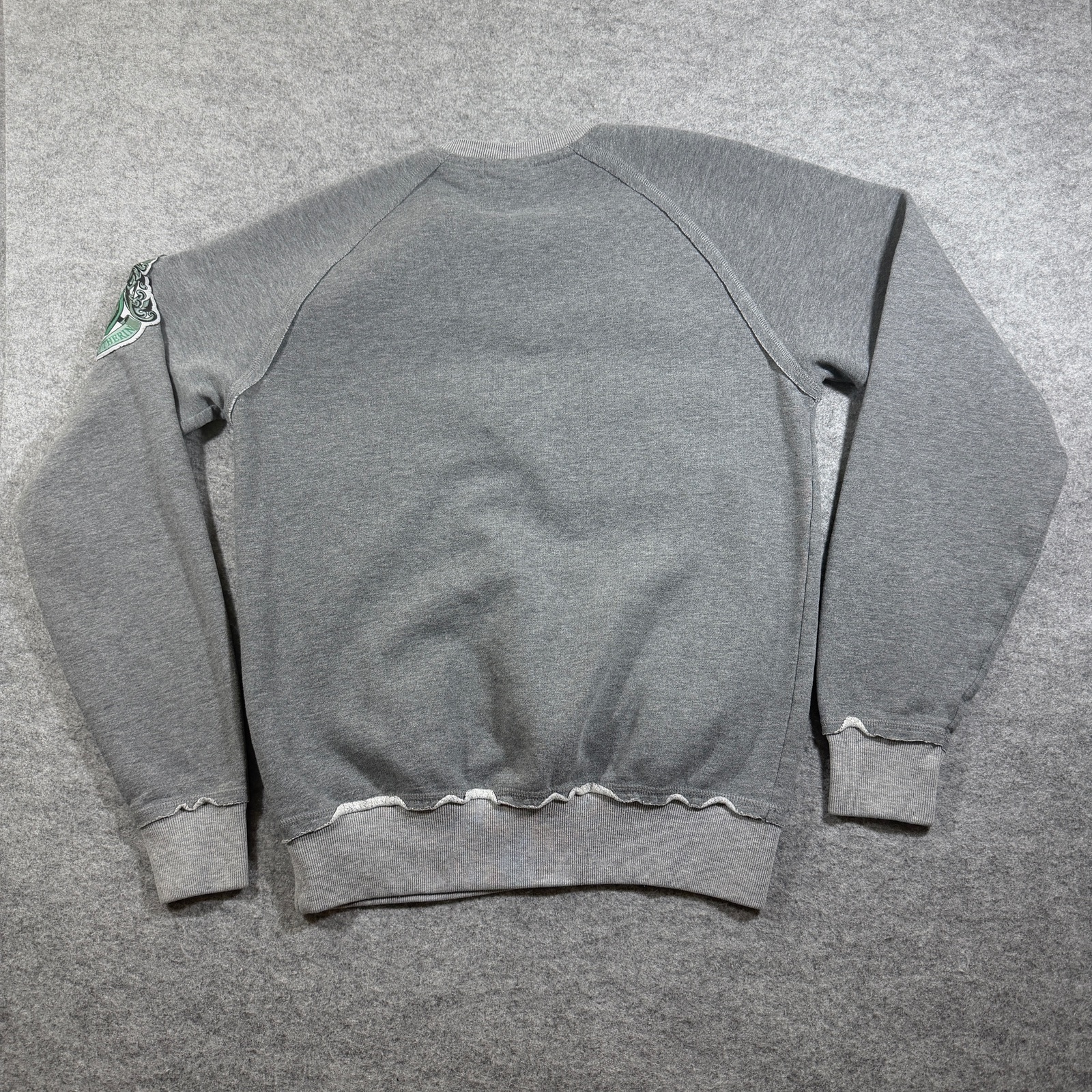 Harry Potter Slytherin Sweatshirt Mens S Gray Crewneck Crest Wizarding World thumbnail 2