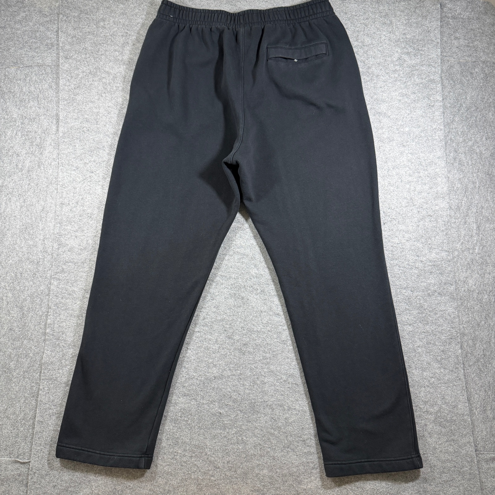 Nike Club Fleece Sweatpants Mens XL Black Cotton Drawstring Elastic Waist Pocket thumbnail 2