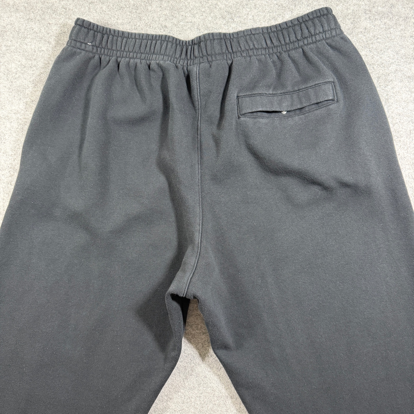 Nike Club Fleece Sweatpants Mens XL Black Cotton Drawstring Elastic Waist Pocket thumbnail 5