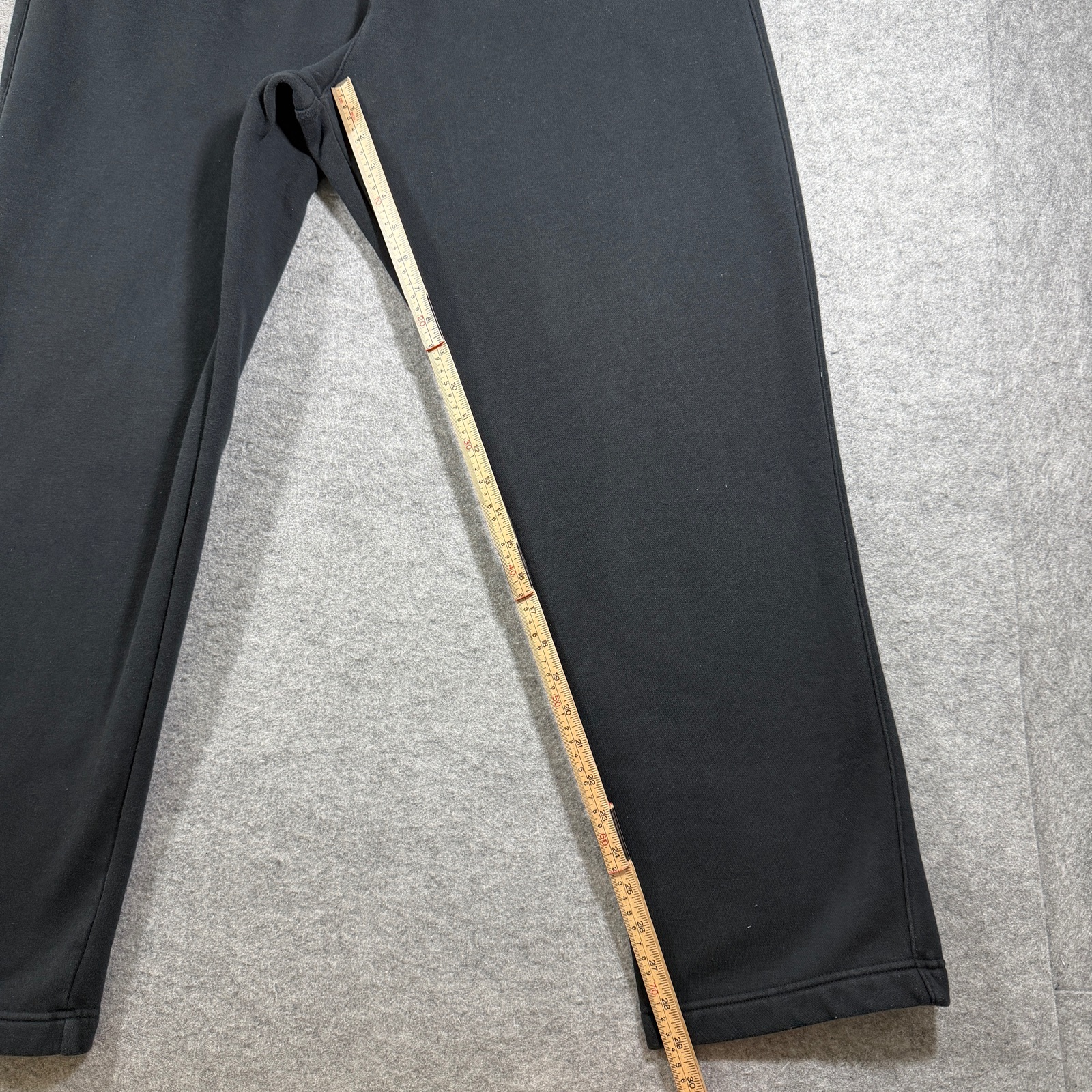Nike Club Fleece Sweatpants Mens XL Black Cotton Drawstring Elastic Waist Pocket thumbnail 8