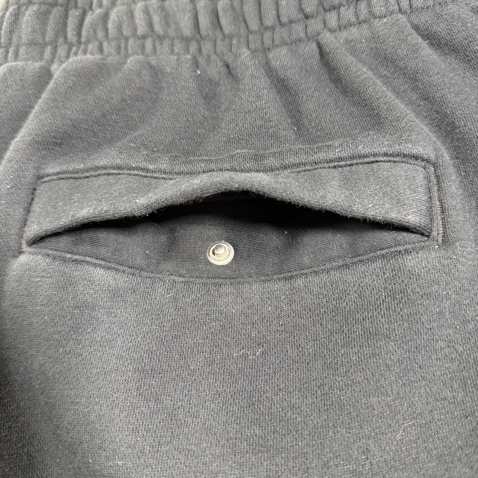 Nike Club Fleece Sweatpants Mens XL Black Cotton Drawstring Elastic Waist Pocket thumbnail 11