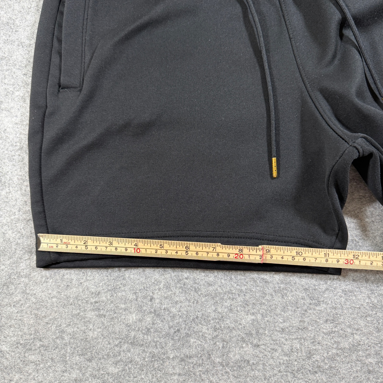 Hollister Sweat Shorts Mens L Black Logo Graphic Drawstring Athletic Lounge thumbnail 9