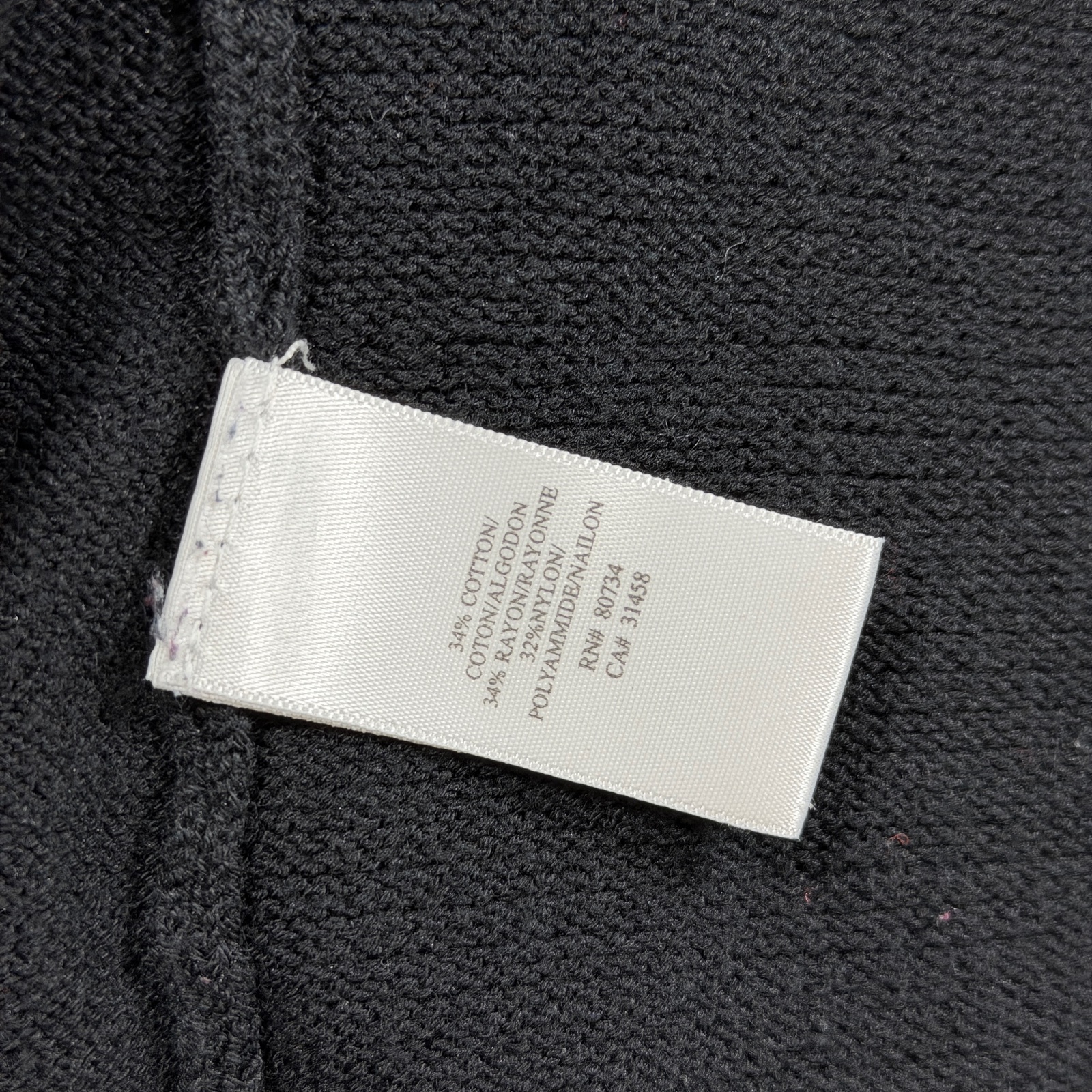 BCBGMAXAZRIA Cardigan Sweater Womens S Black Wrap Front Tie Belt Shawl Collar thumbnail 6