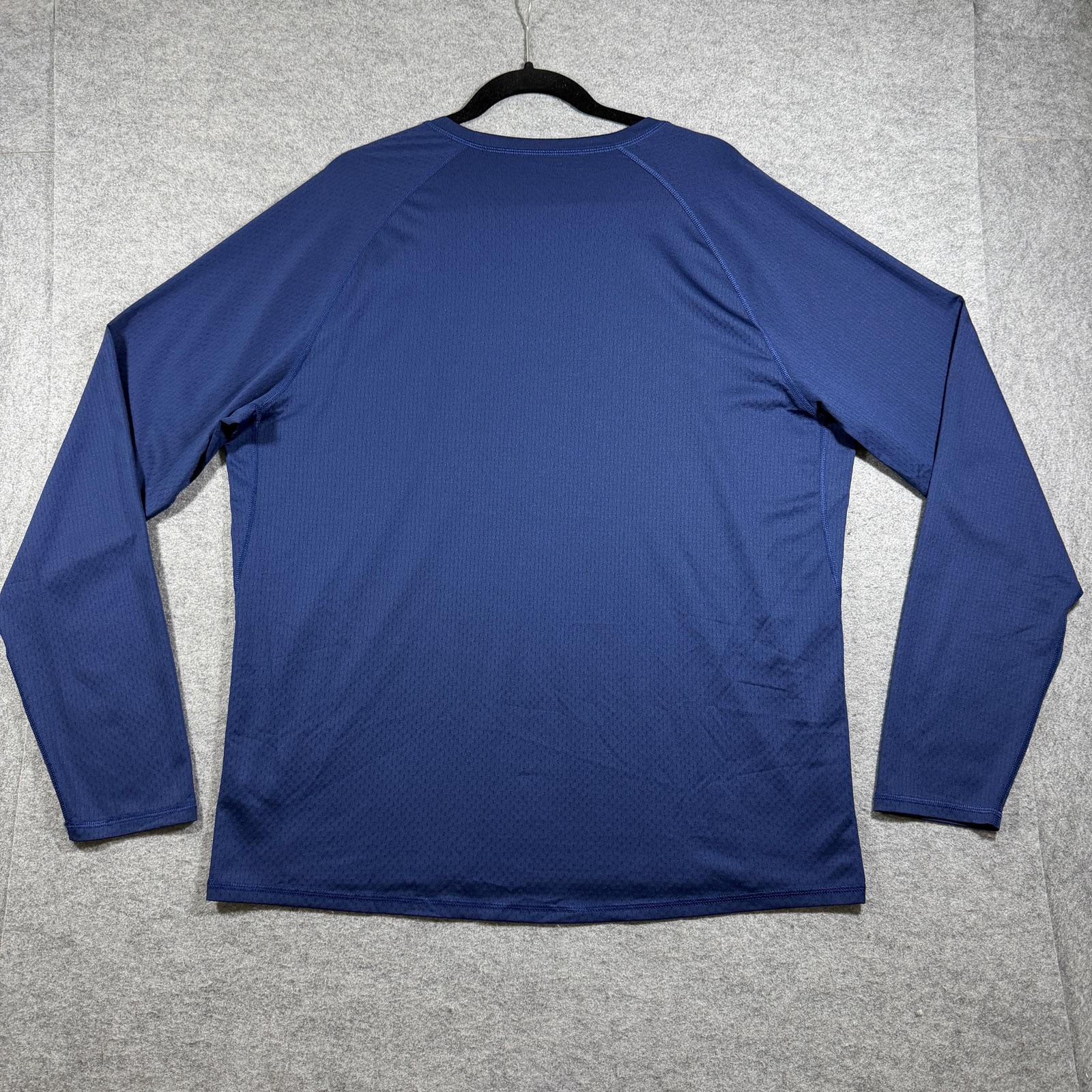 REI Long Sleeve Shirt Mens XL Blue Mesh Vented Raglan Crew Neck Hiking Outdoor thumbnail 2