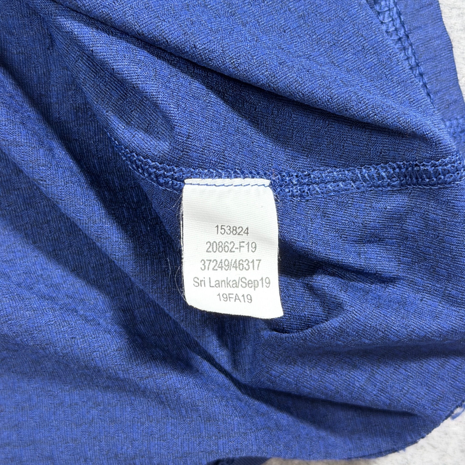 REI Long Sleeve Shirt Mens XL Blue Mesh Vented Raglan Crew Neck Hiking Outdoor thumbnail 9