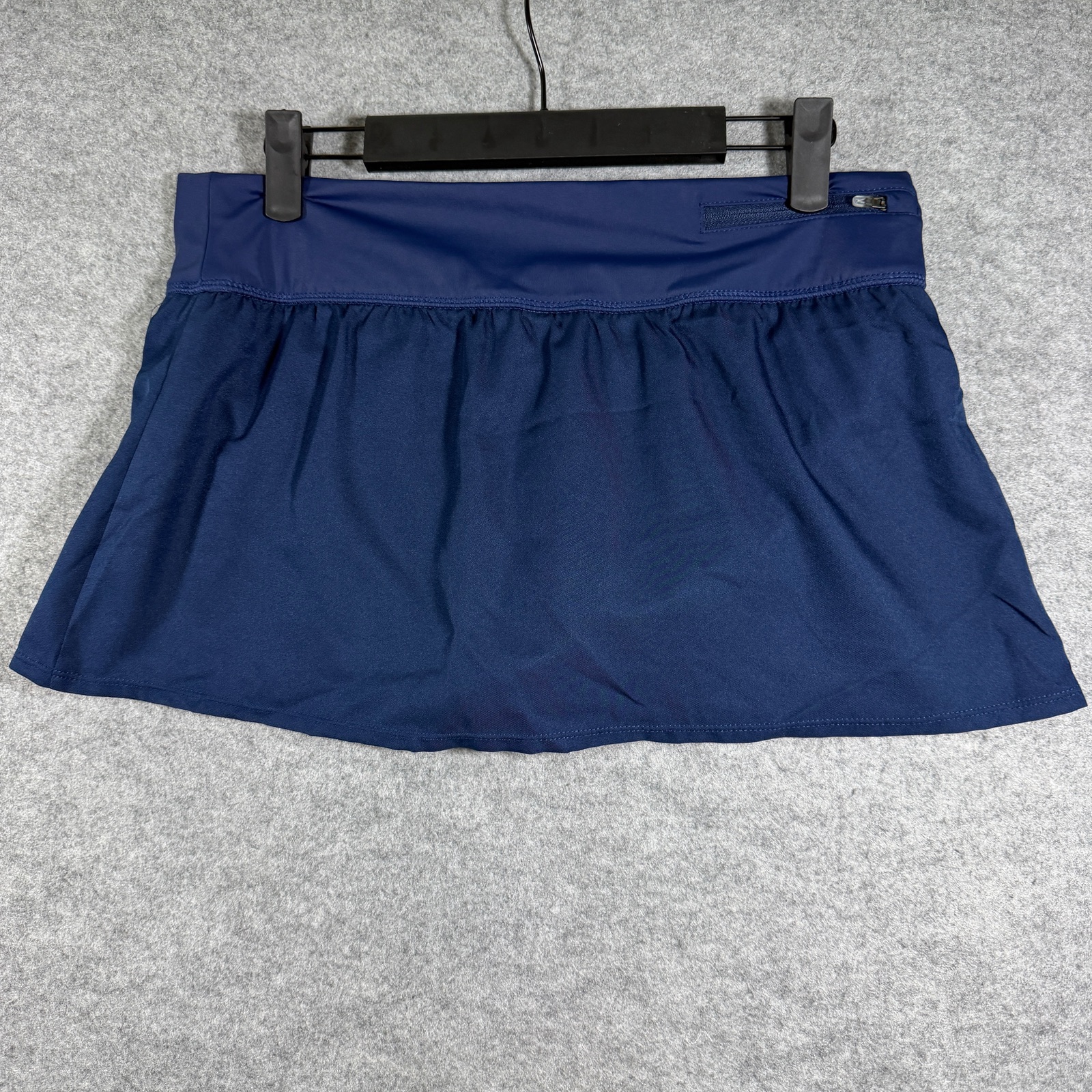 Nike Dri-FIT Tennis Skirt Womens M Navy Blue Built In Shorts Athletic Skort thumbnail 2