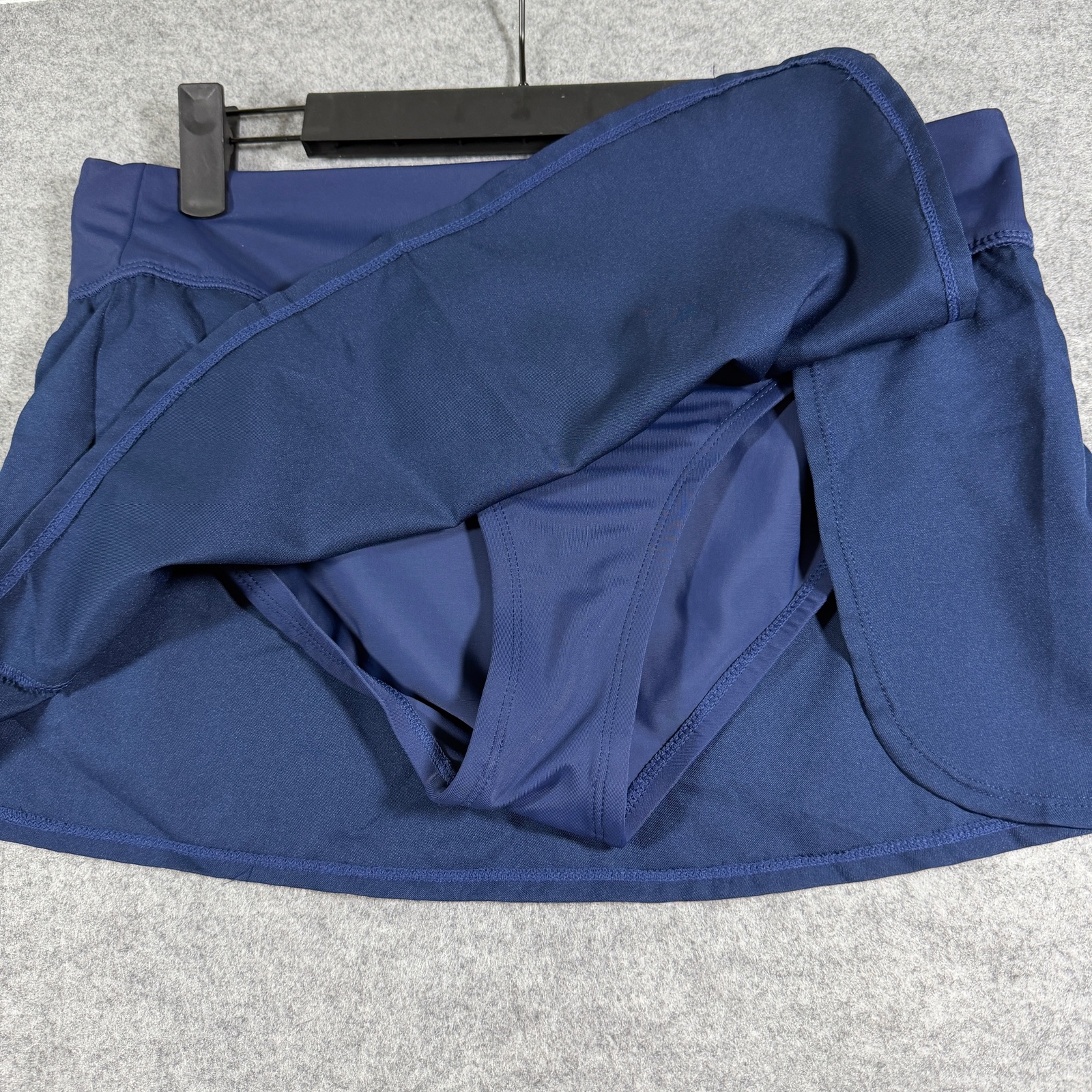 Nike Dri-FIT Tennis Skirt Womens M Navy Blue Built In Shorts Athletic Skort thumbnail 4