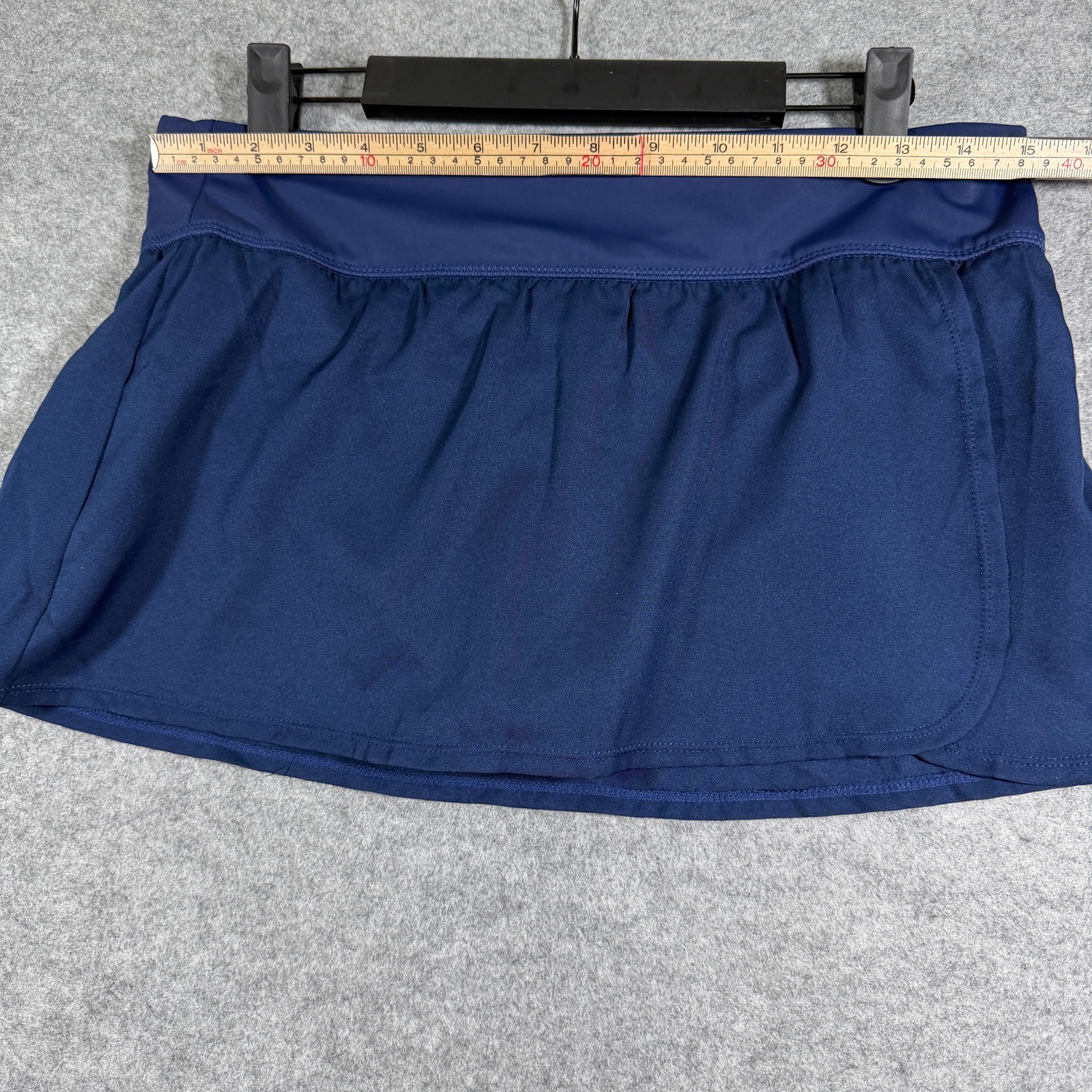 Nike Dri-FIT Tennis Skirt Womens M Navy Blue Built In Shorts Athletic Skort thumbnail 6