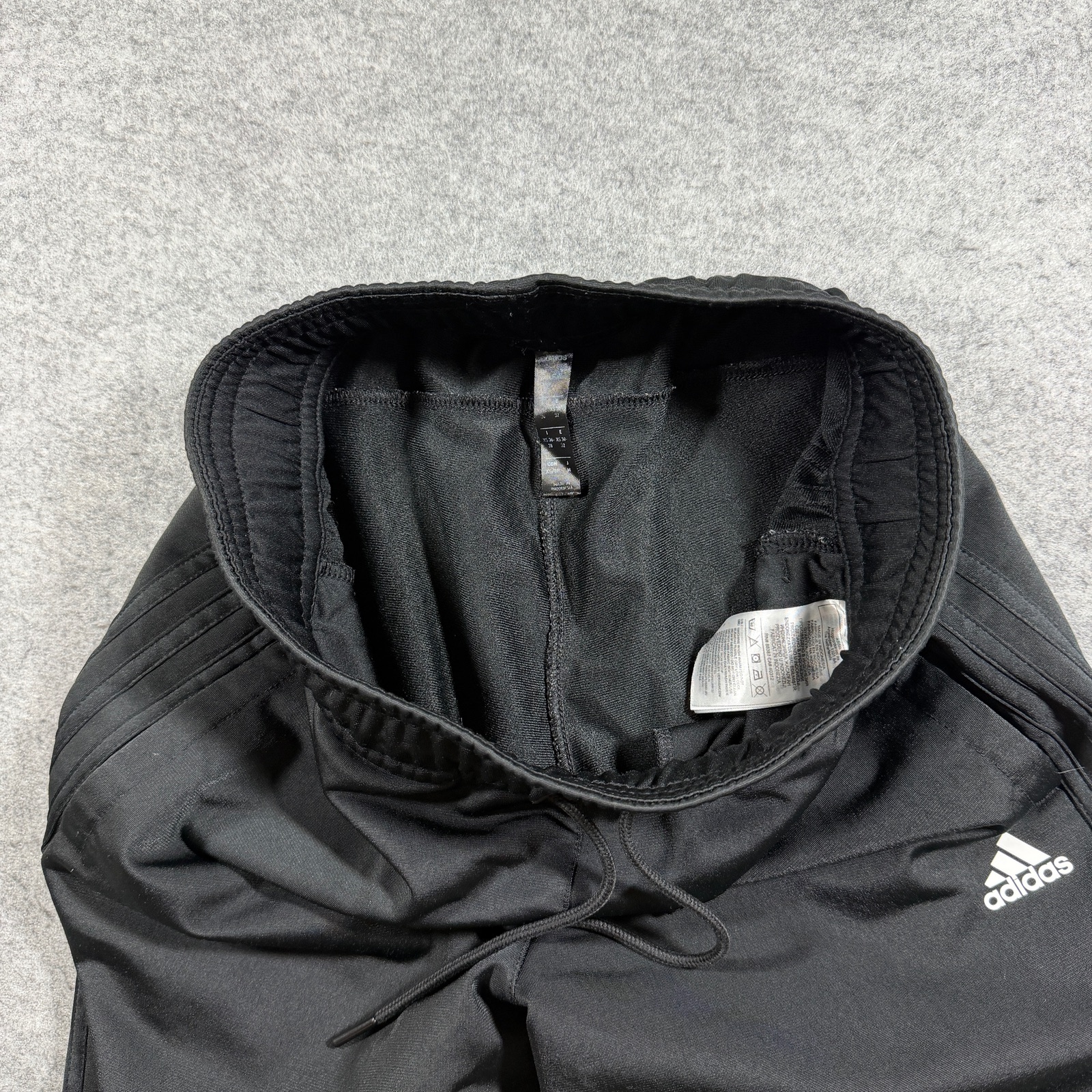 Adidas Tiro Track Capri Pants Womens XS Black 3-Stripe Athletic Soccer Loose Fit thumbnail 8