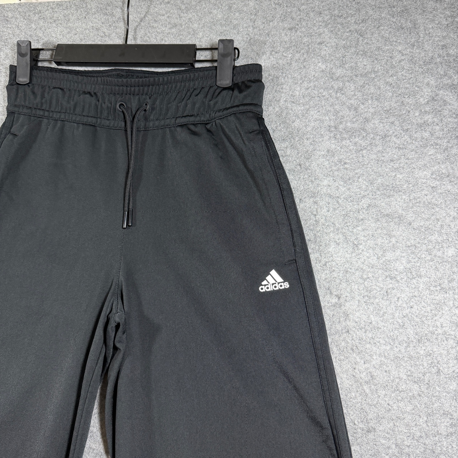 Adidas Tiro Track Capri Pants Womens XS Black 3-Stripe Athletic Soccer Loose Fit thumbnail 9