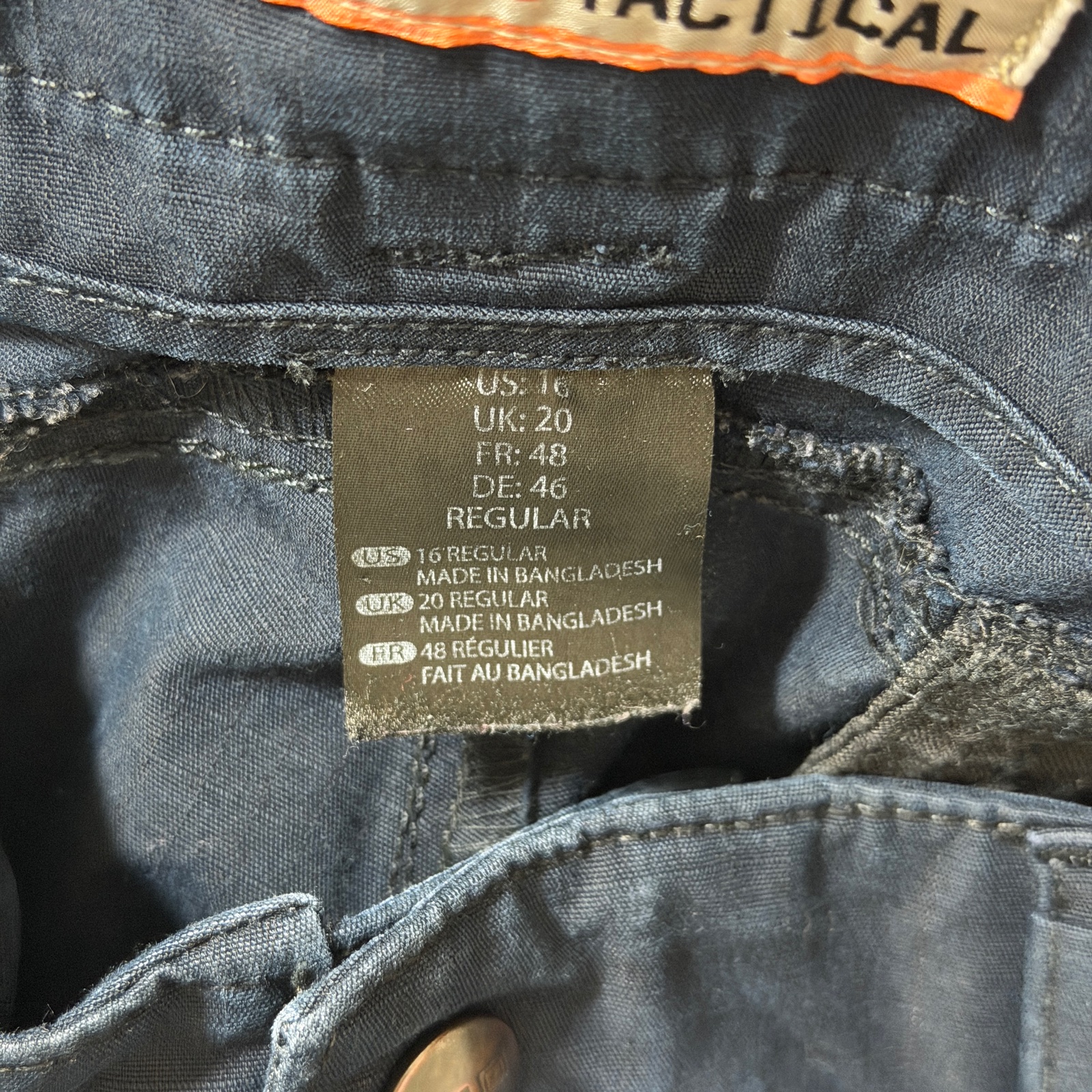 5.11 Tactical Stryke Pants Womens 16 Regular Navy Cargo Reinforced Knee Workwear thumbnail 6