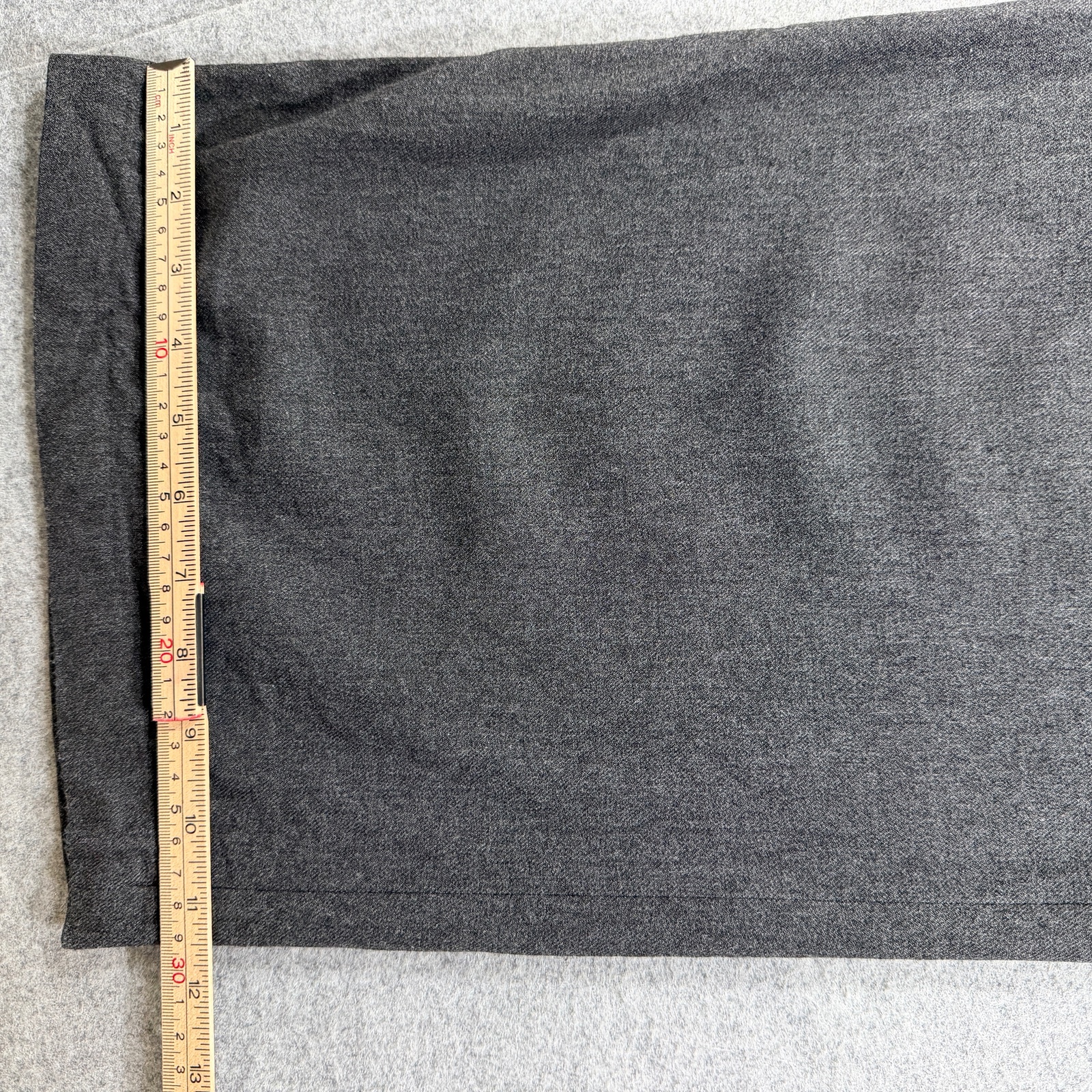 Pure Jill Wide Leg Pants Womens M Tall Gray Rayon Pull On Elastic Waist Relaxed thumbnail 8