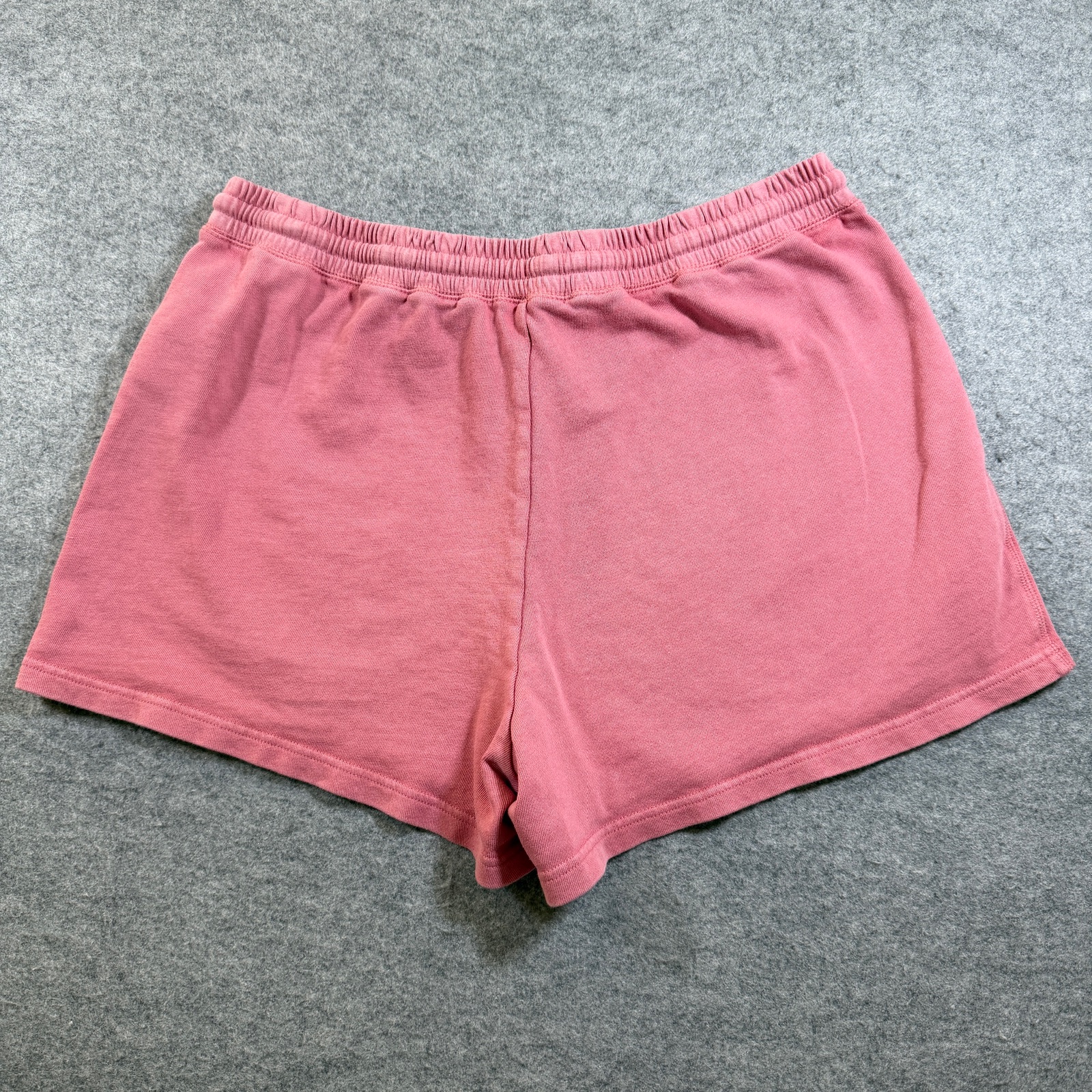 J.Crew Sweat Shorts Womens M Pink 100% Cotton Drawstring Lounge Relaxed Fit thumbnail 2