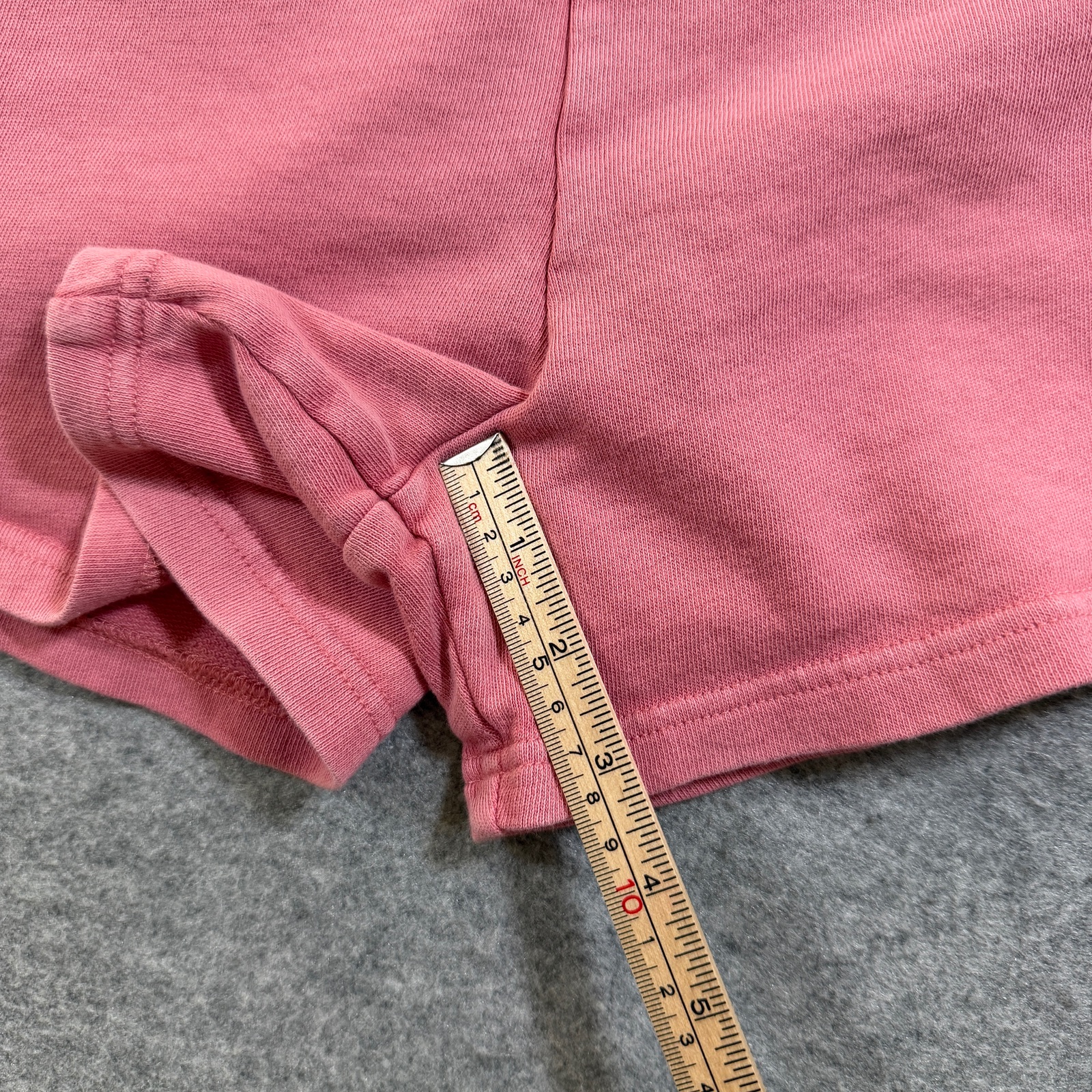 J.Crew Sweat Shorts Womens M Pink 100% Cotton Drawstring Lounge Relaxed Fit thumbnail 8
