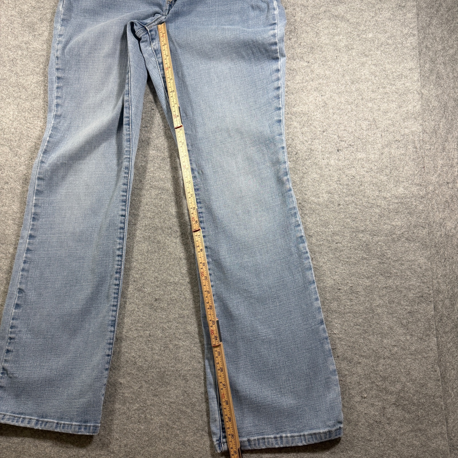 Lee Flex Motion Bootcut Jeans Womens 10 Medium Light Blue Wash Mid Rise Stretch thumbnail 7