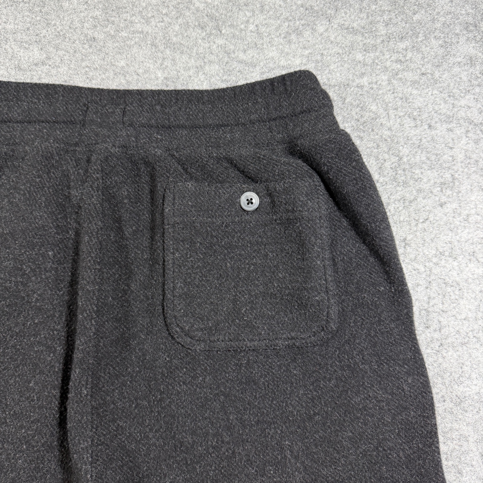 Faherty Sweat Shorts Mens S Charcoal Gray French Terry Cotton Relaxed Fit Pocket thumbnail 4