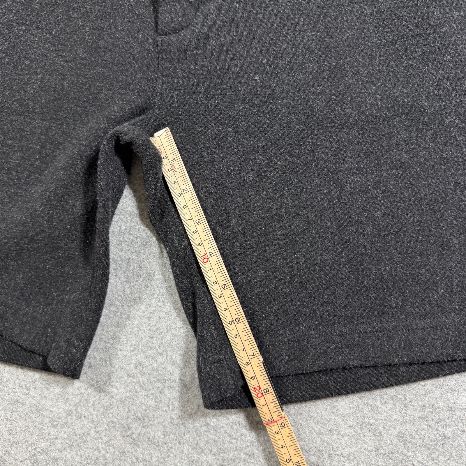 Faherty Sweat Shorts Mens S Charcoal Gray French Terry Cotton Relaxed Fit Pocket thumbnail 7