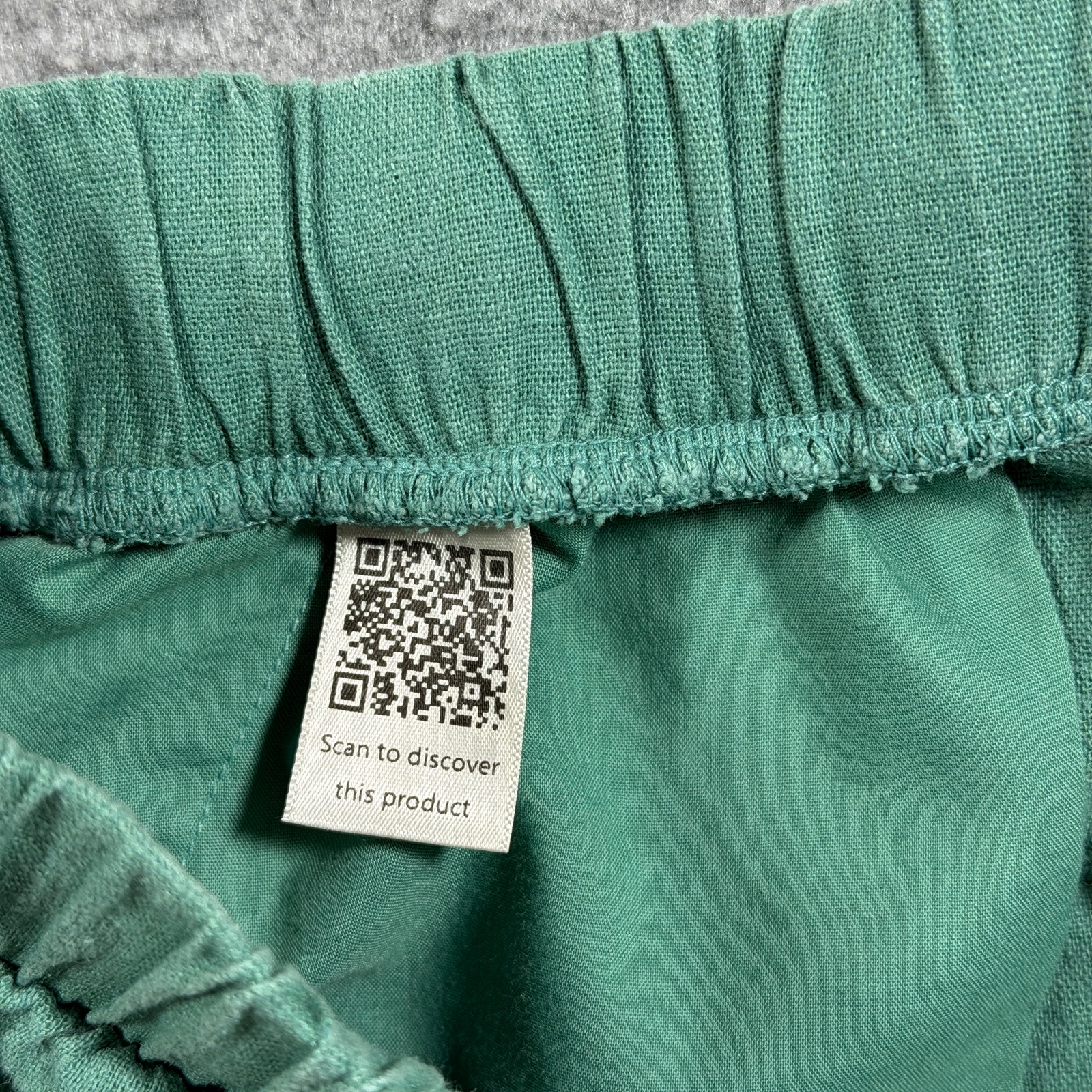 Universal Thread Shorts Womens S Green Linen Blend Relaxed Fit Split Hem Summer thumbnail 5