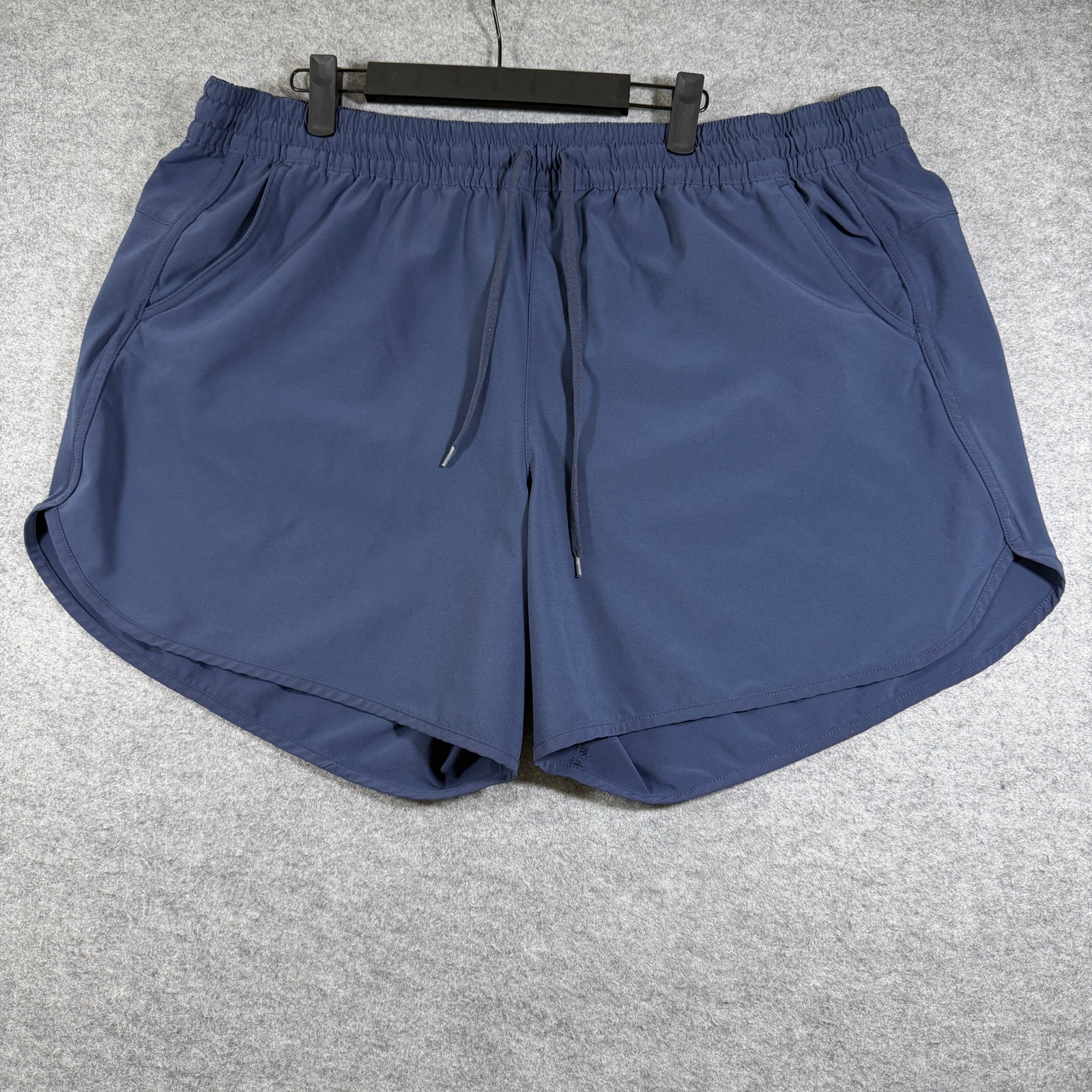 Columbia Swim Shorts Mens 2X Navy Blue Boardshort Elastic Waist Logo Casual thumbnail 2