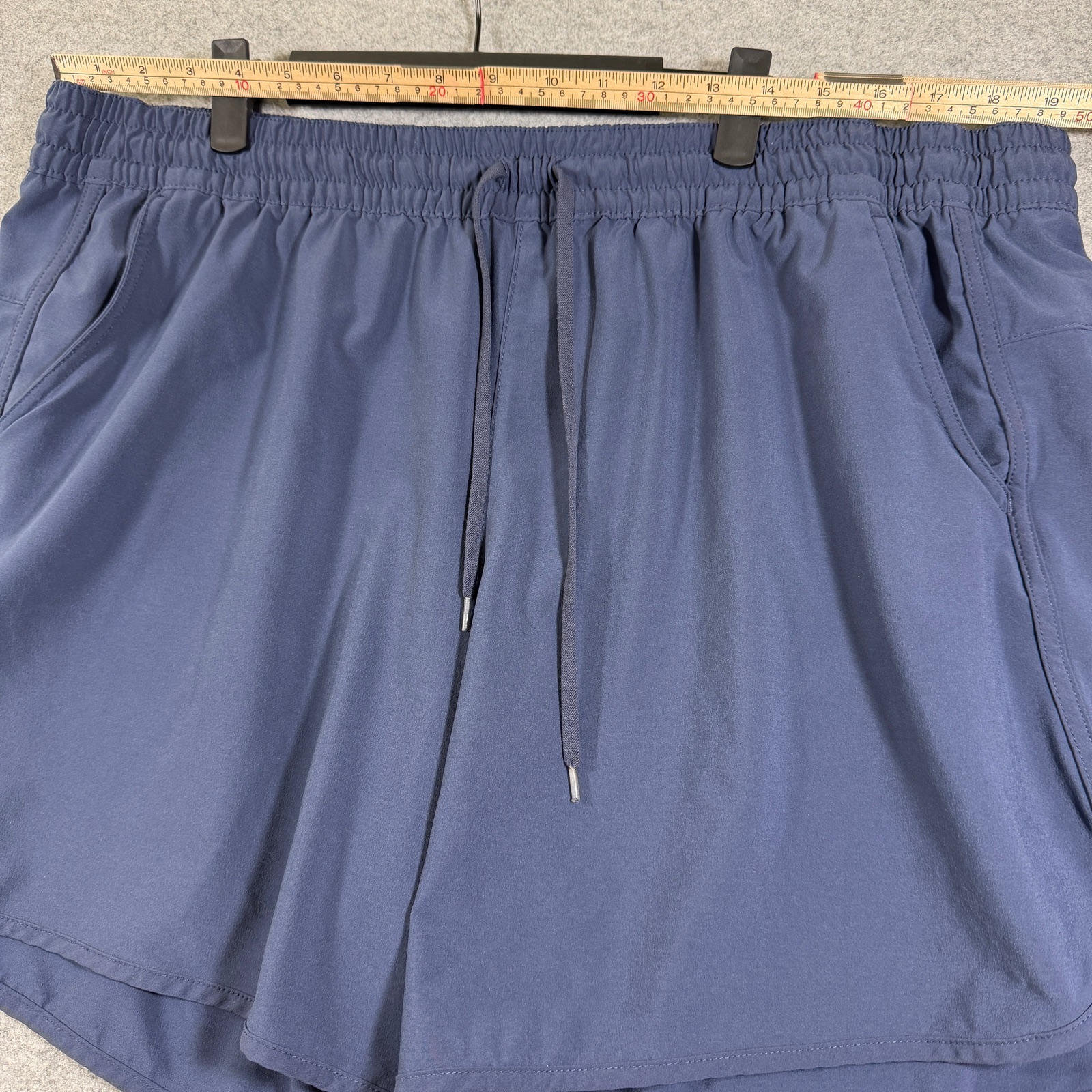 Columbia Swim Shorts Mens 2X Navy Blue Boardshort Elastic Waist Logo Casual thumbnail 6